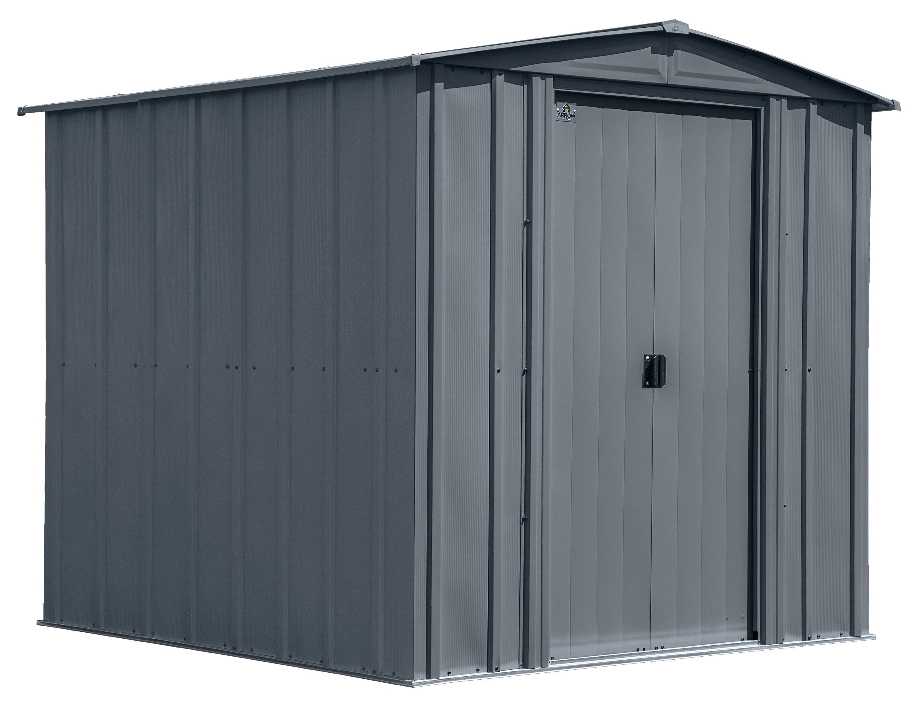 Arrow 6 ft. W x 7 ft. D Steel Vertical Storage Shed