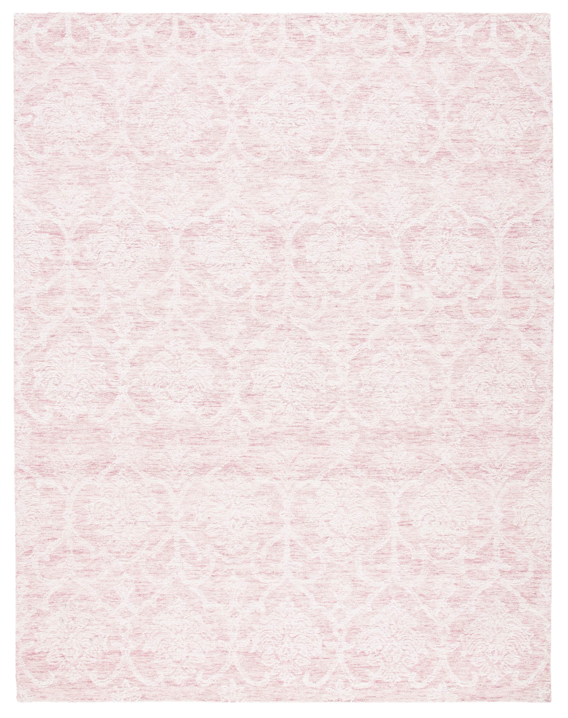 Metro MET996 Hand Tufted Indoor Area Rug - Pink/Ivory - 8'x10' - Safavieh