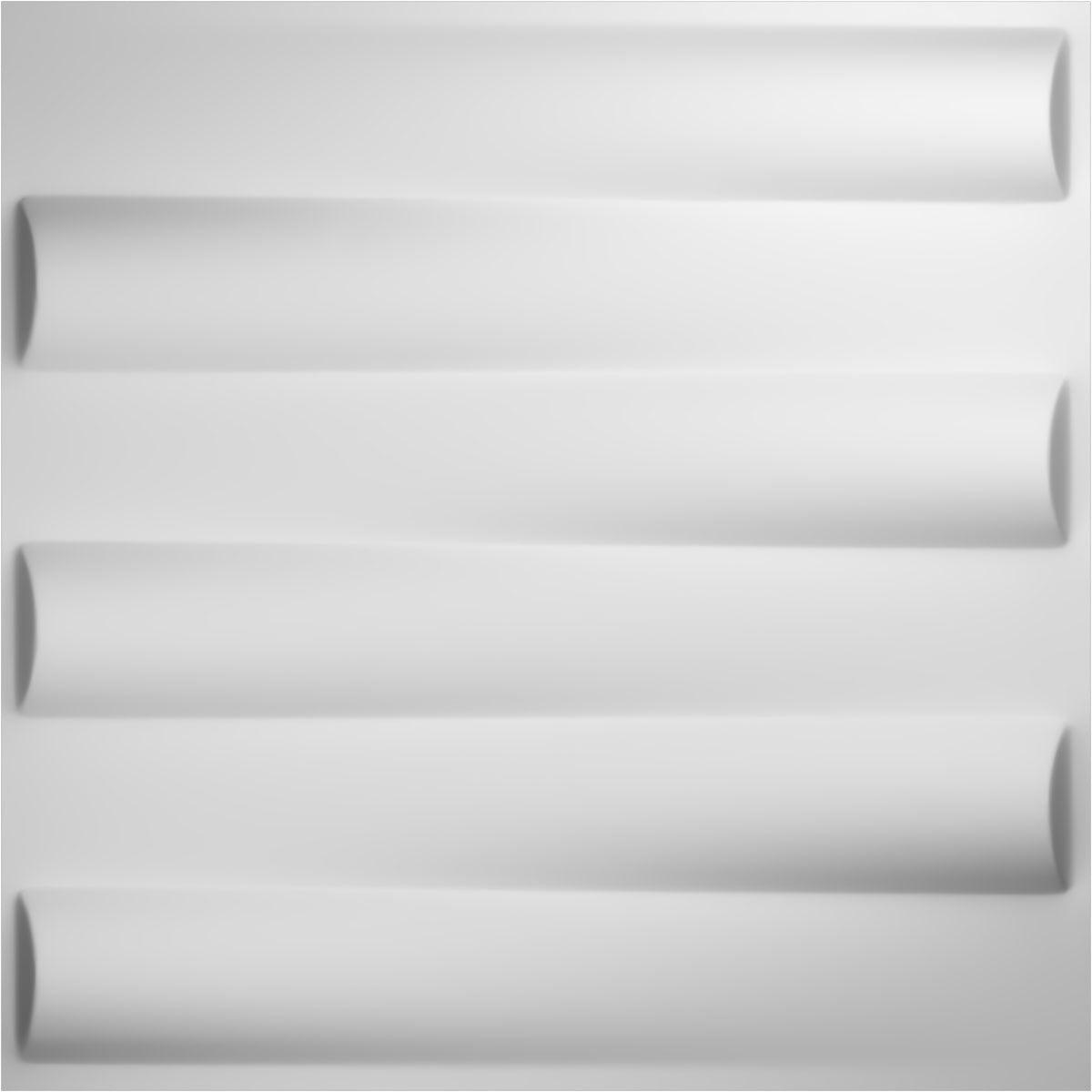 Ekena Millwork 19 5/8"W x 19 5/8"H Naomi EnduraWall Decorative 3D Wall Panel (Covers 2.67 Sq. Ft.)