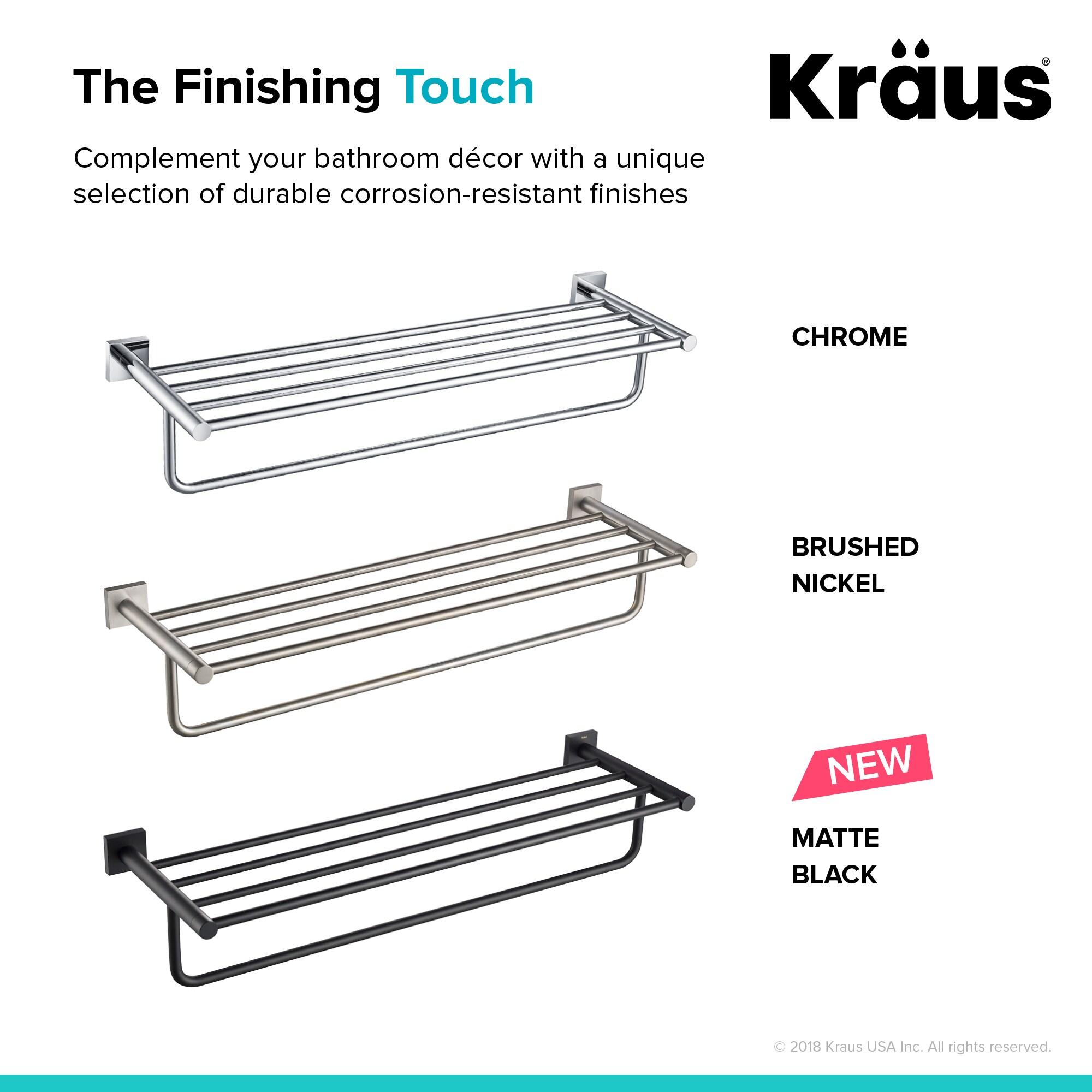 Ventus Wall Mounted Towel Rack