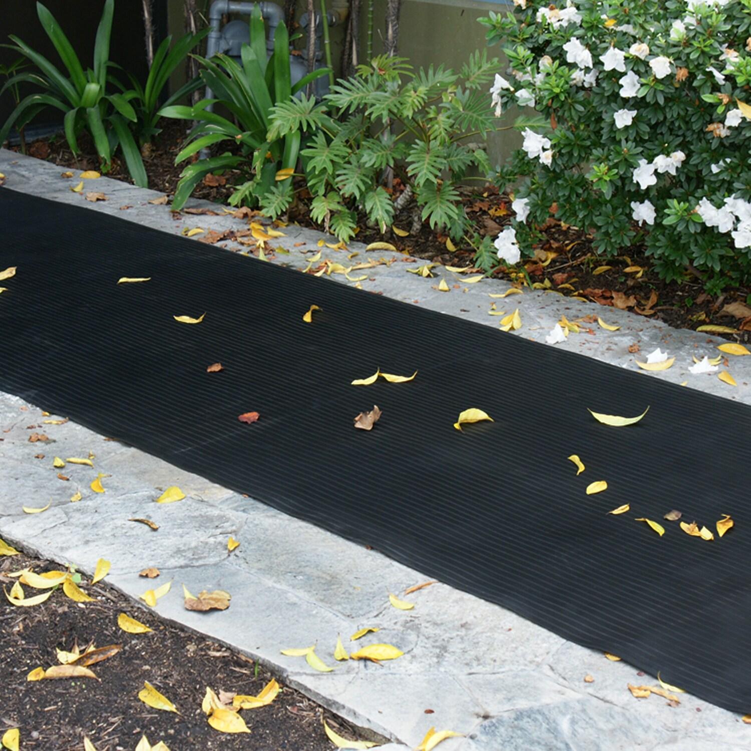 Rubber-Cal, Inc. Garage Flooring in Black