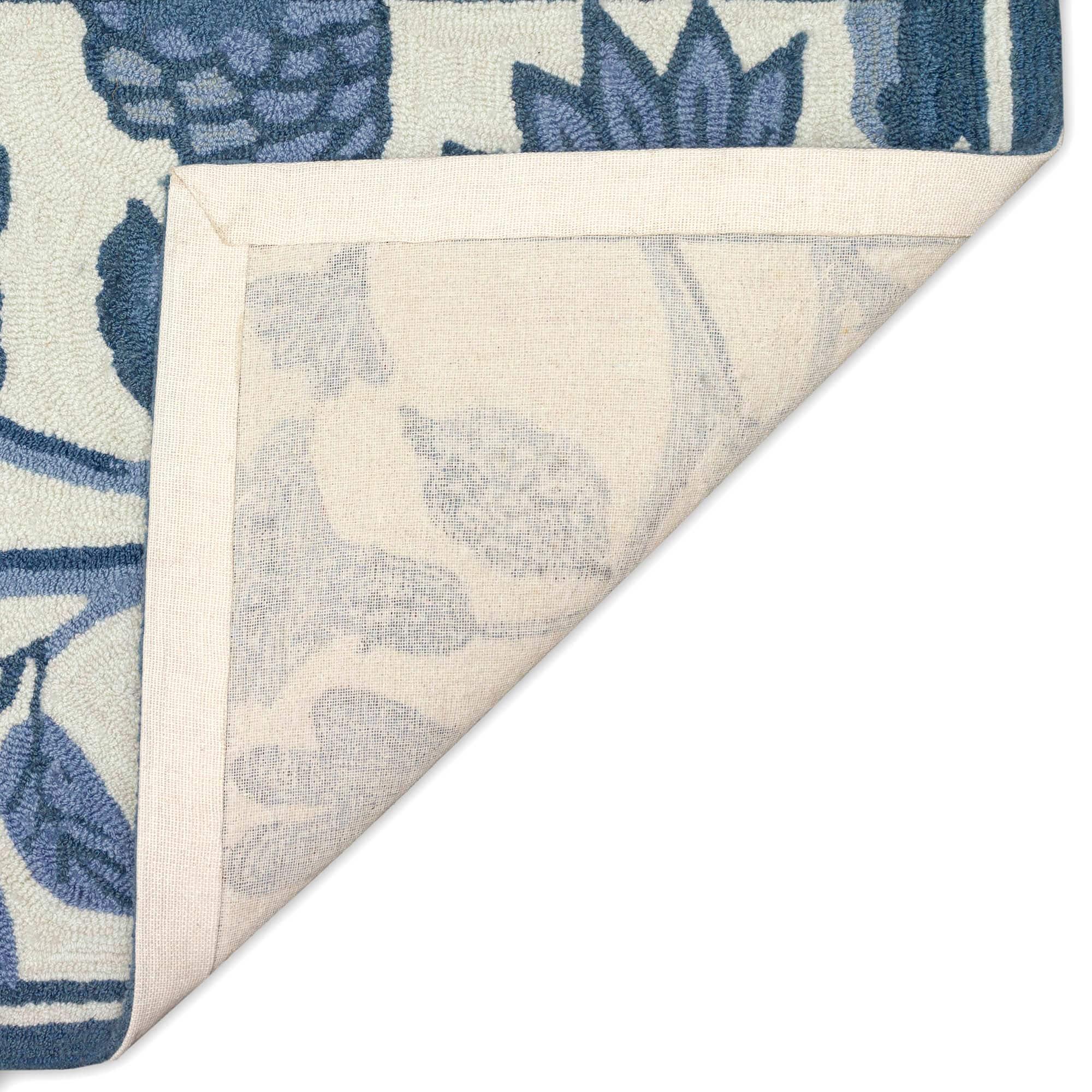 Liora Manne Calais Solid Indoor/Outdoor Rug Charcoal 5' x 7'6"