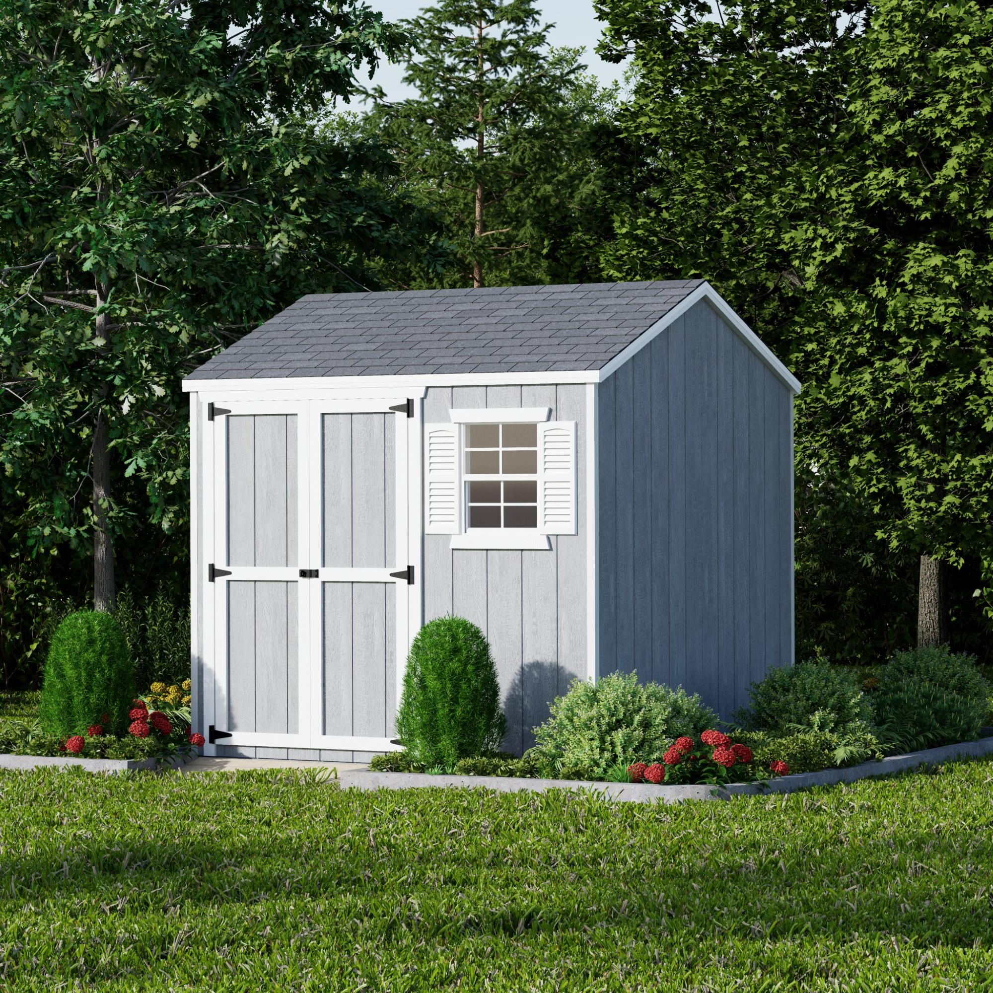Little Cottage Co. Classic Workshop Outdoor Wood Storage Shed