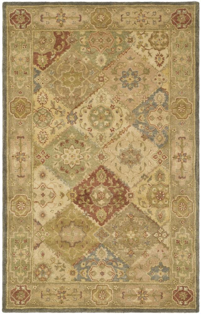 Antiquity AT316 Hand Tufted Area Rug - Multi/Beige - 6'x9' - Safavieh.