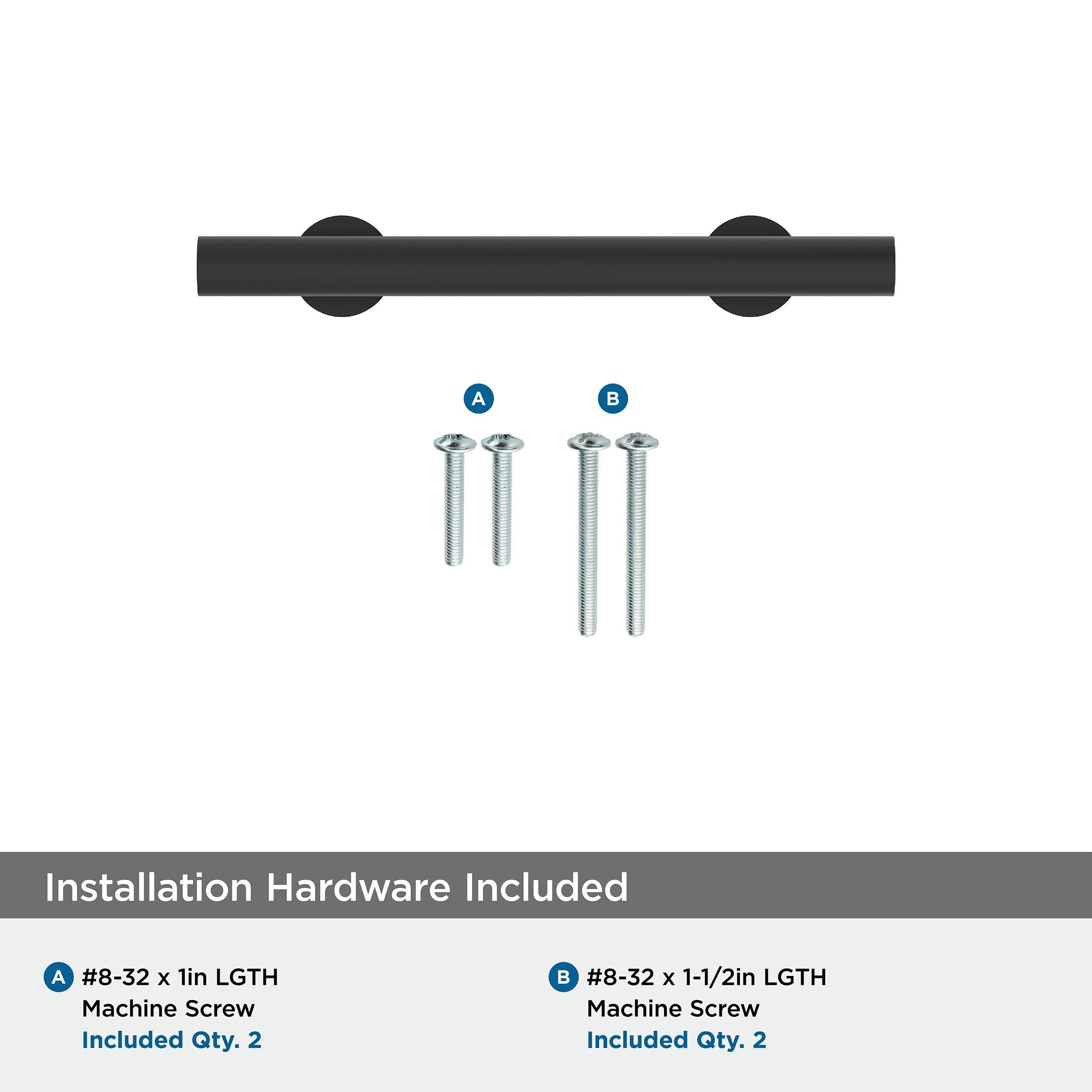 Radius 3 in (76 mm) Center-to-Center Cabinet Pull