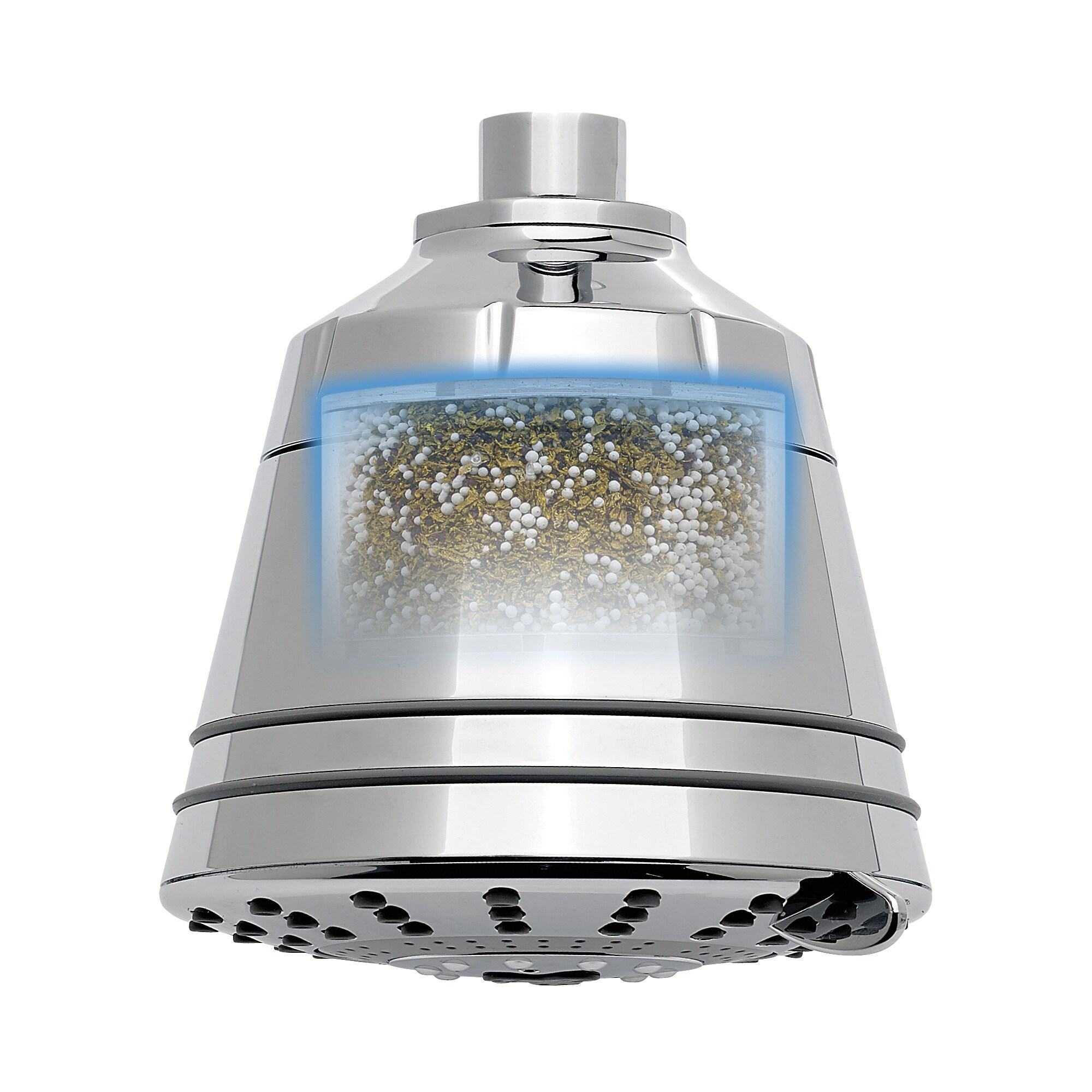 Sprite SHOWERS 7-Spray Filtered Showerhead in Brushed Nickel