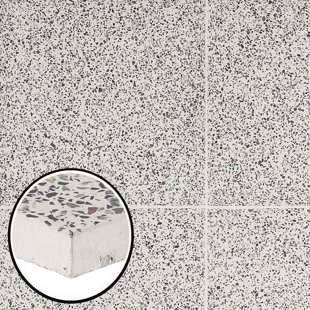 Durham 16.14 in. x 16.14 in. Polished Terrazzo Floor and Wall Tile (3.61 Sq. Ft. / Case)