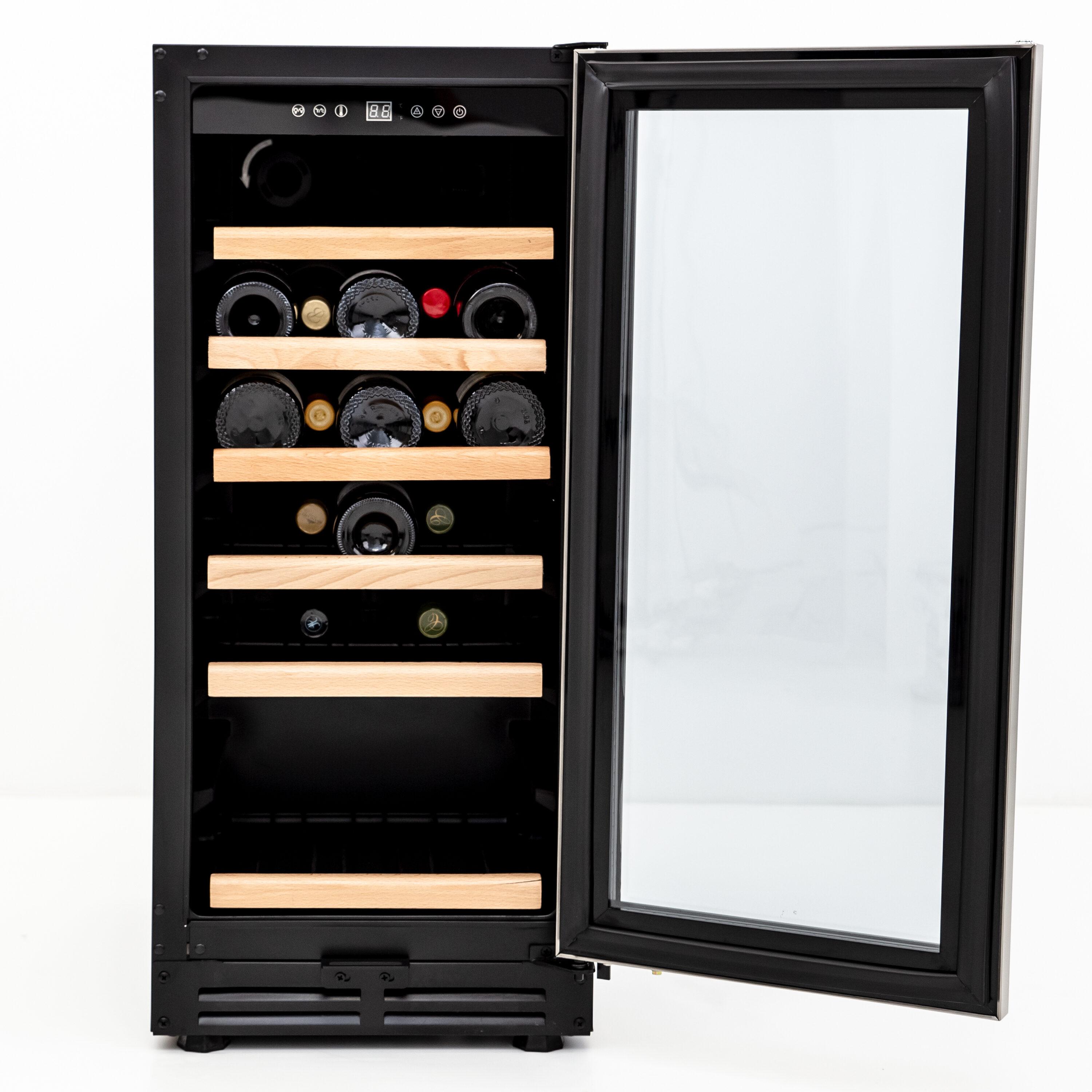 30 Bottle Wine Chiller, Black