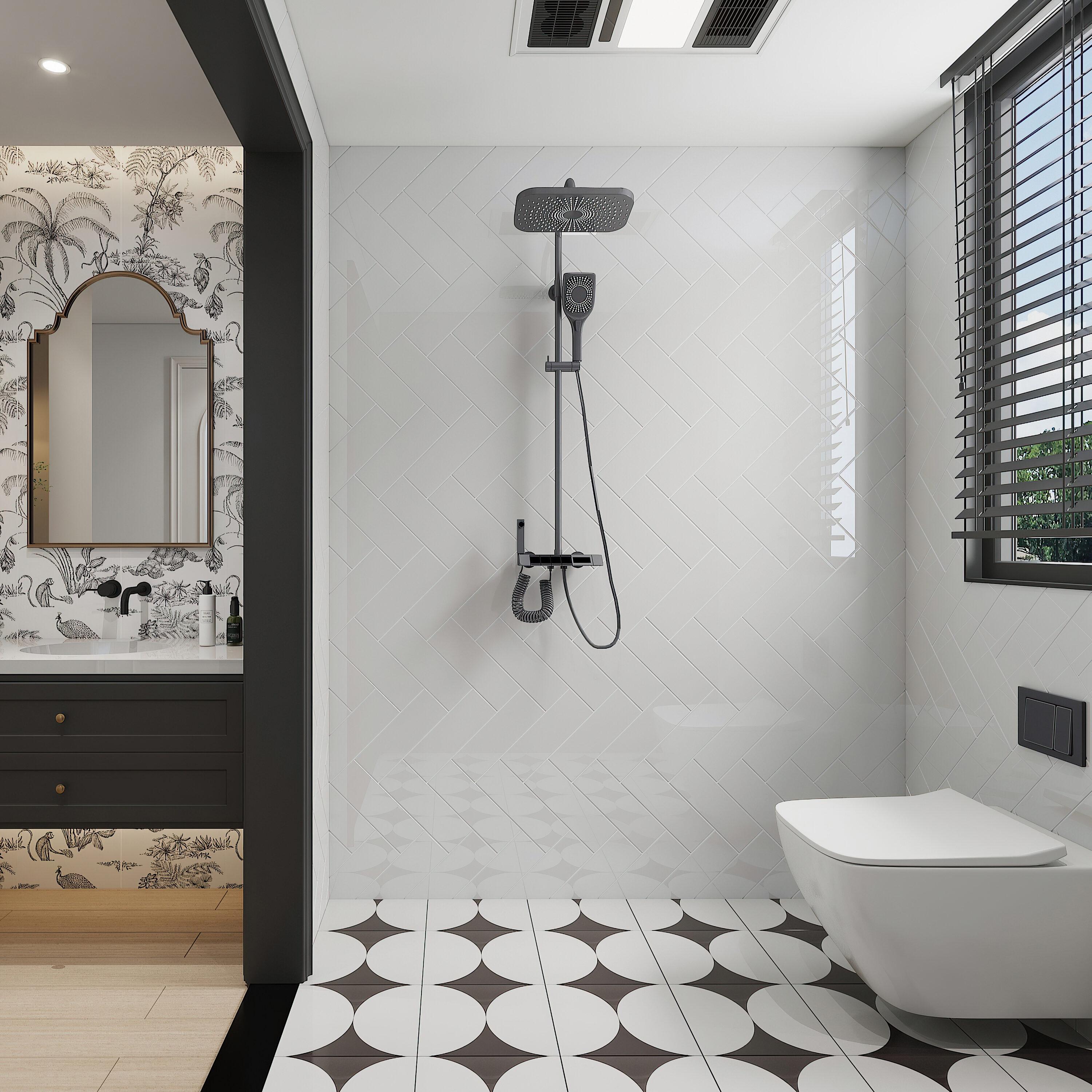 Glass Subway 4" x 12" Wall Tile