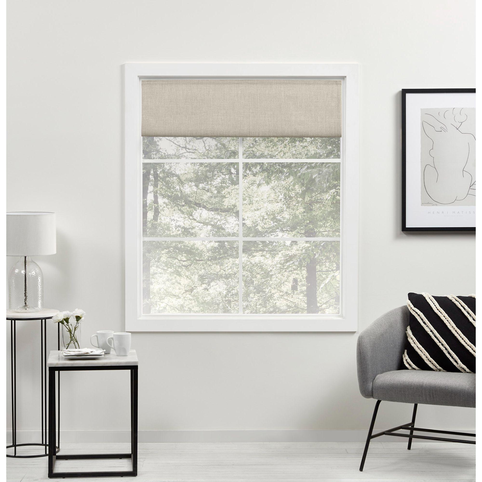 Amalgamated Textiles Exclusive Home Acadia 100% Blackout Roman Shade