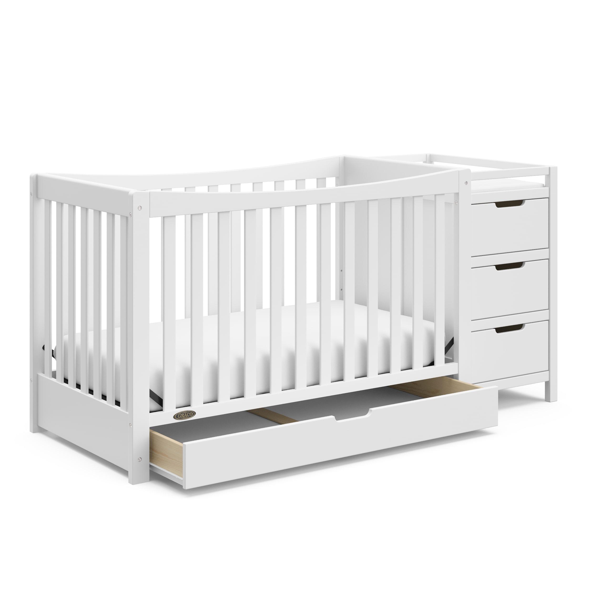 Graco Remi 4-in-1 Convertible Crib and Changer with Storage