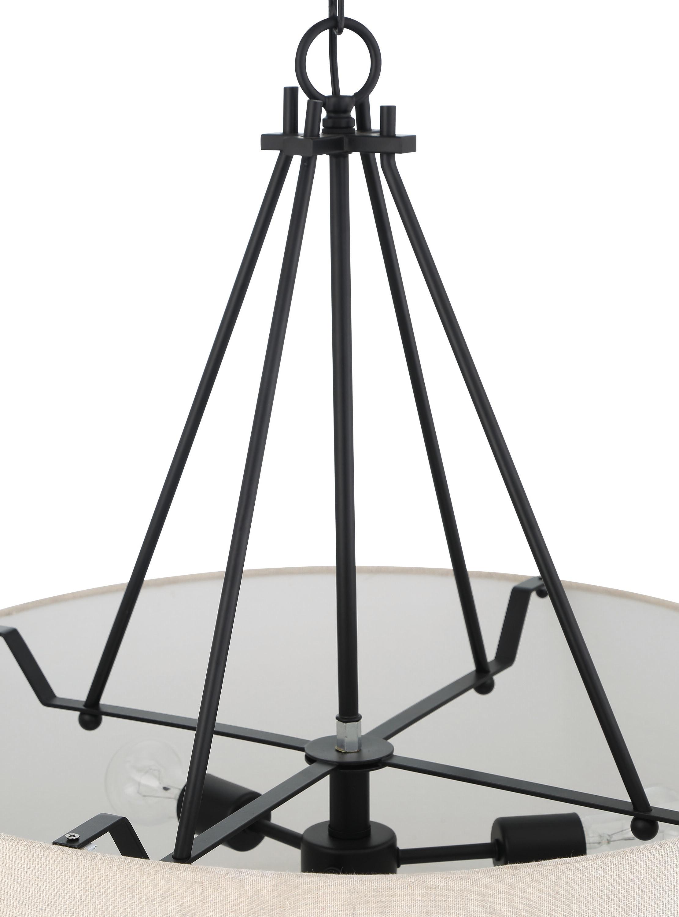 Craftmade 56594 Duke 3 Light 24" Wide Pendant - Black