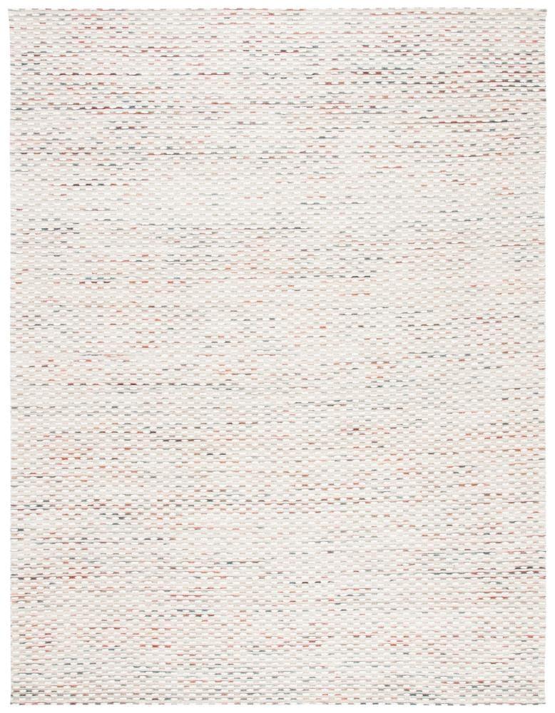 Marbella MRB158 Hand Woven Indoor Area Rug - Beige/Rust - 5'x8' - Safavieh