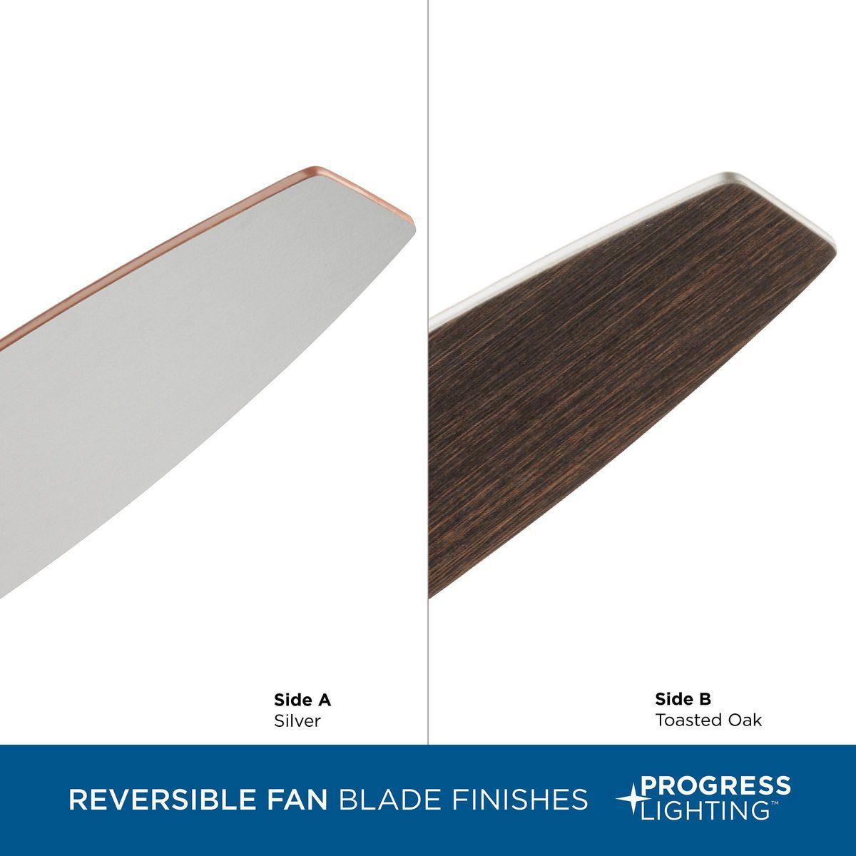 Graceful Collection 54" 5 Blade Fan w/ LED Light