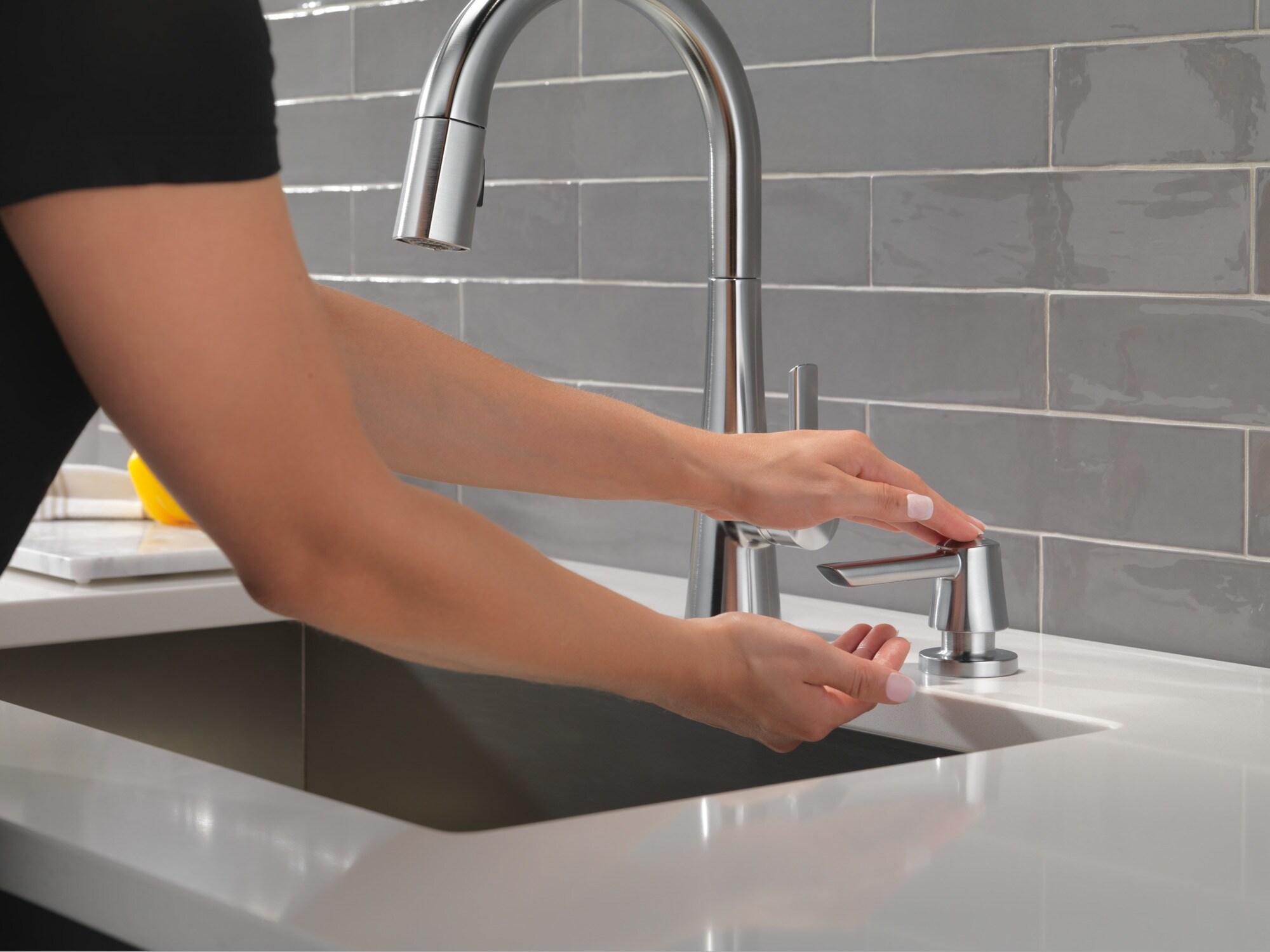 Delta Rp101850 Monrovia Deck Mounted Soap Dispenser - Lumicoat Arctic Stainless