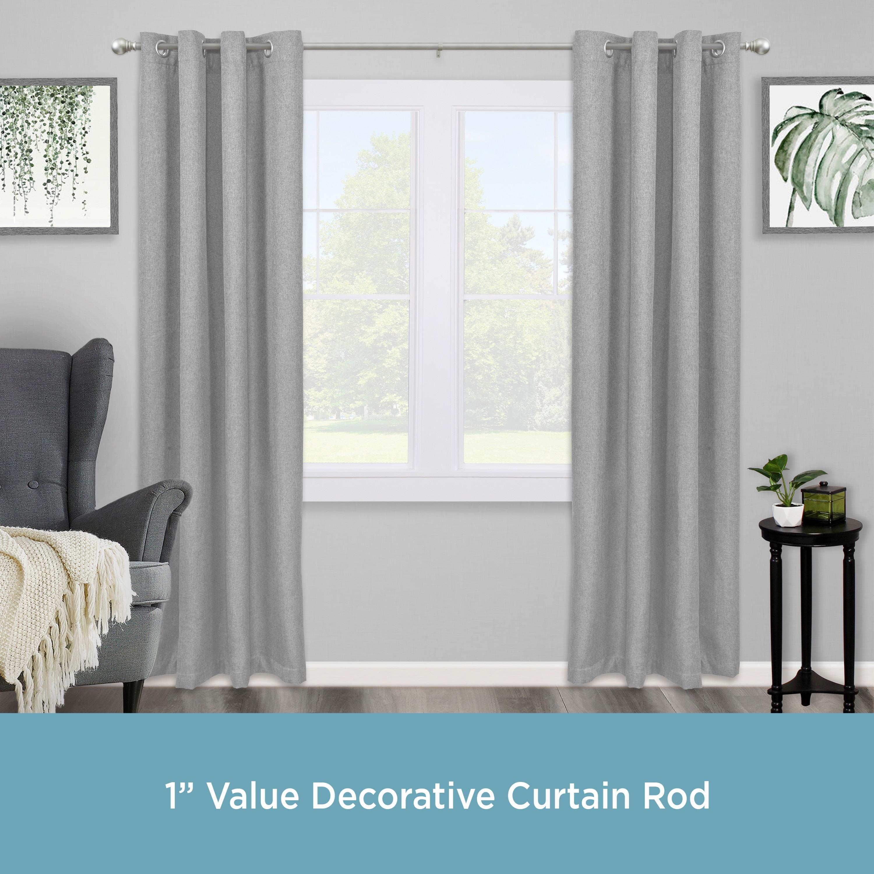 Kenney Layla 1" Single Curtain Rod