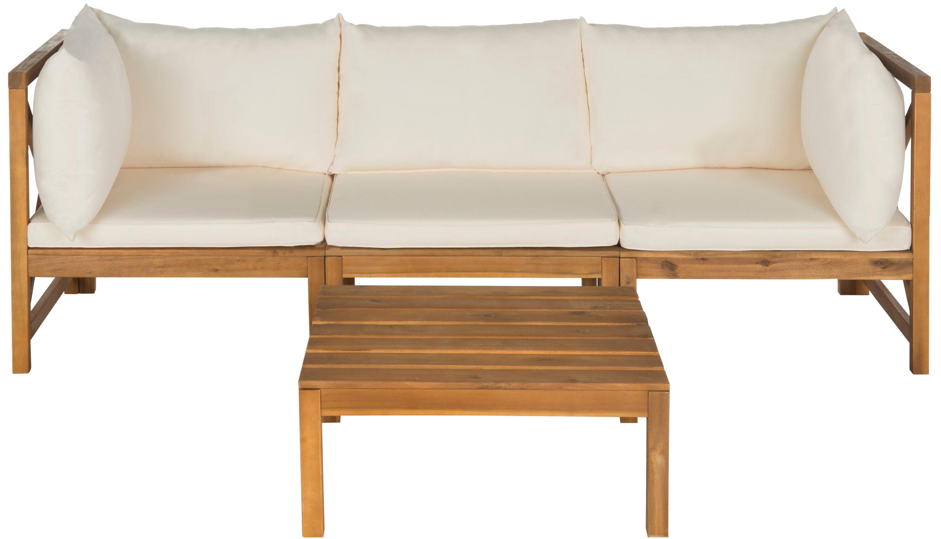 Lynwood Sectional - Indoor/Outdoor - PAT6713 - Natural/Beige - Safavieh