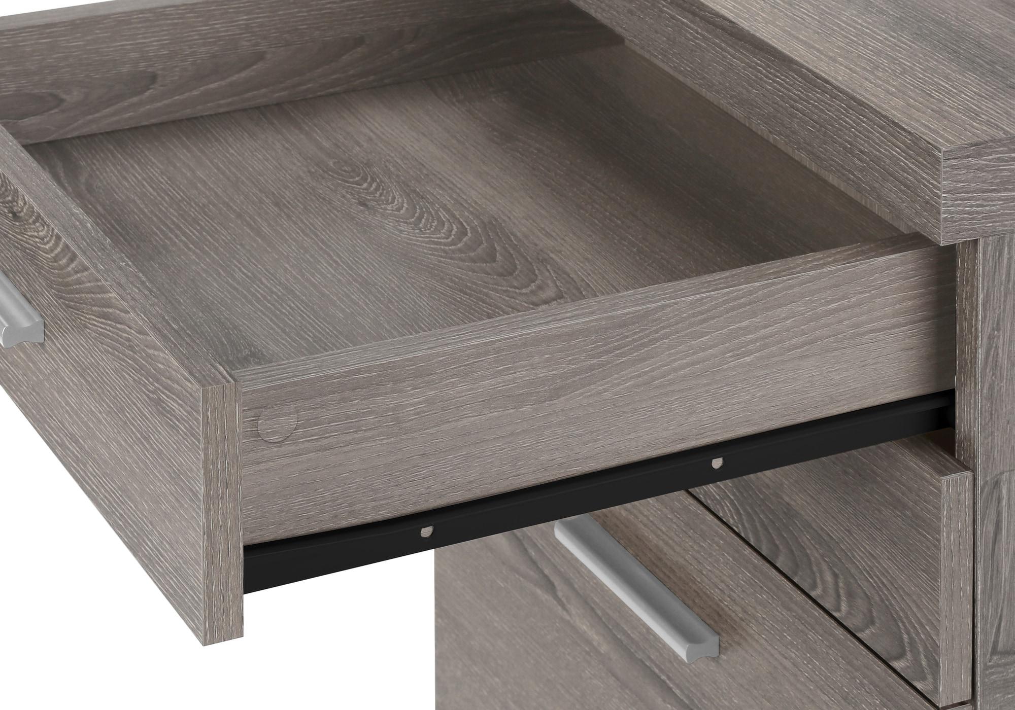 Inbox Zero File Cabinet, Rolling Mobile, Storage Drawers, Printer Stand