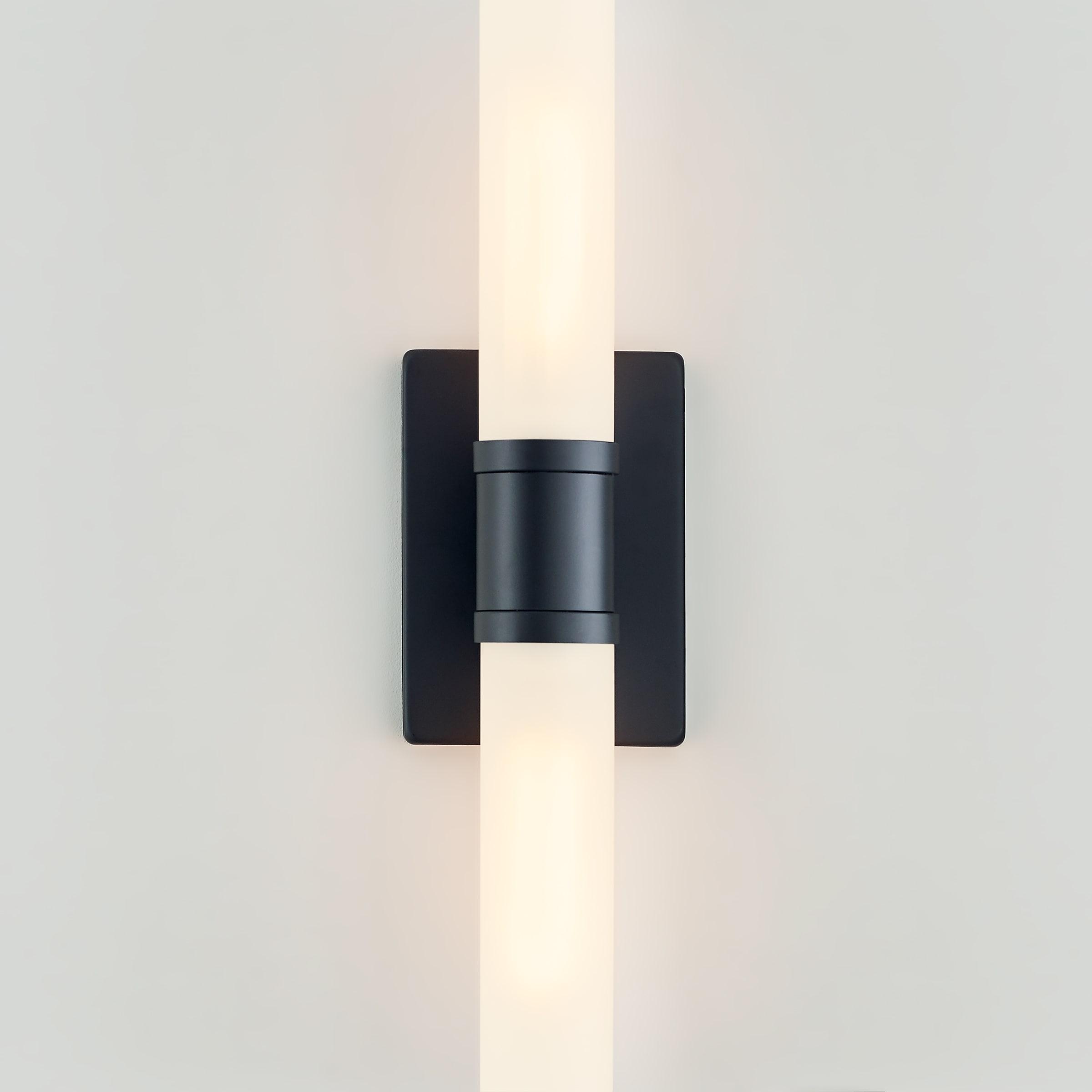 Evelien 2 Light Frosted Dimmable Vanity Light