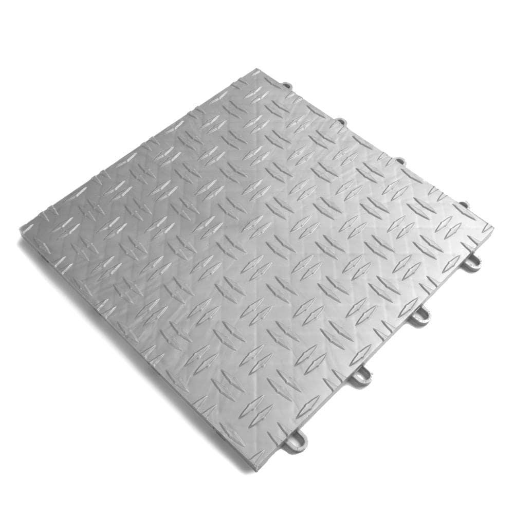Diamond MotorDeck 12'' W x 12'' L Garage Flooring Tiles in Black