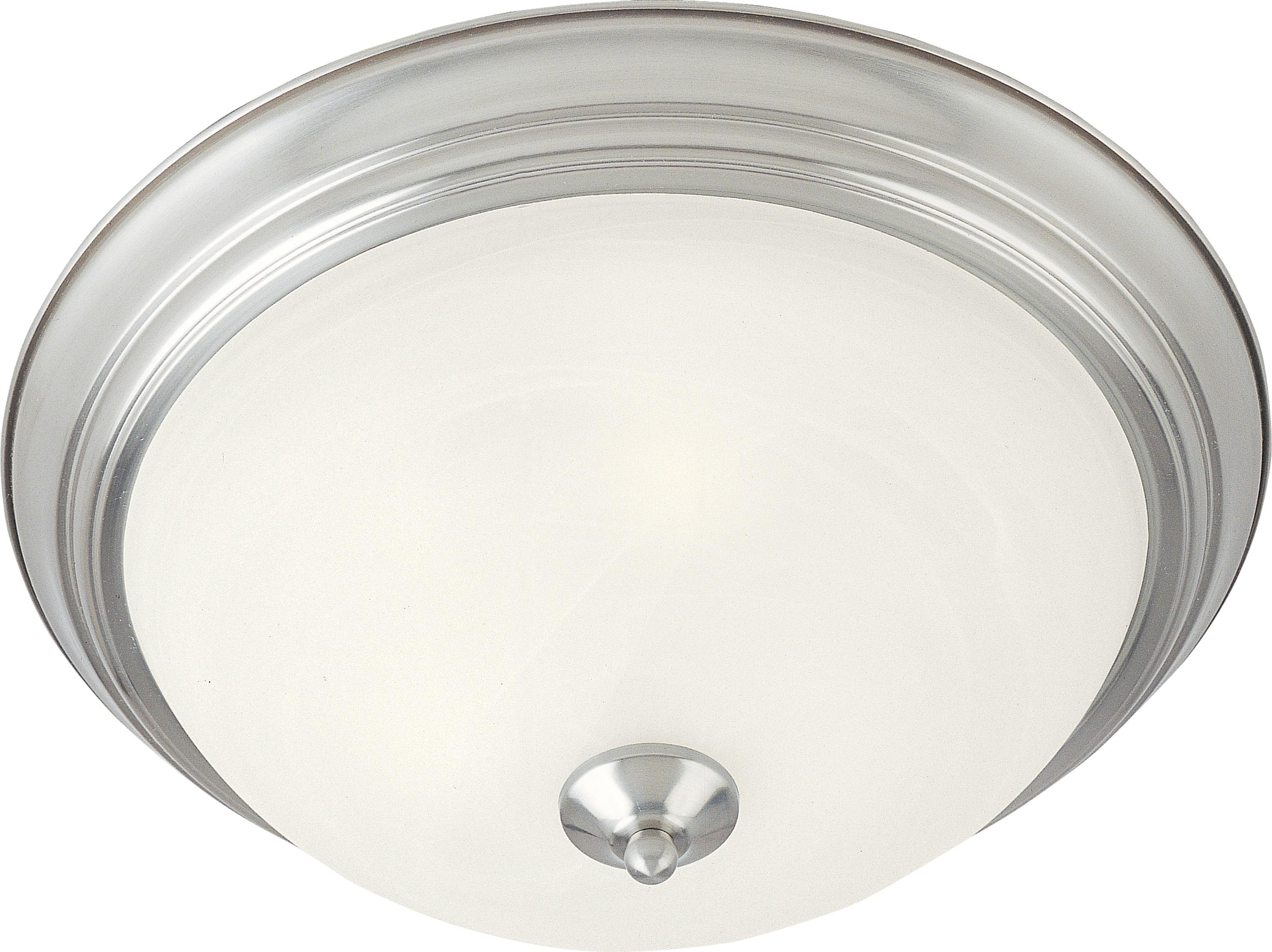 Maxim Lighting Essentials - 584x 2 - Light Flush Mount in  Satin Nickel