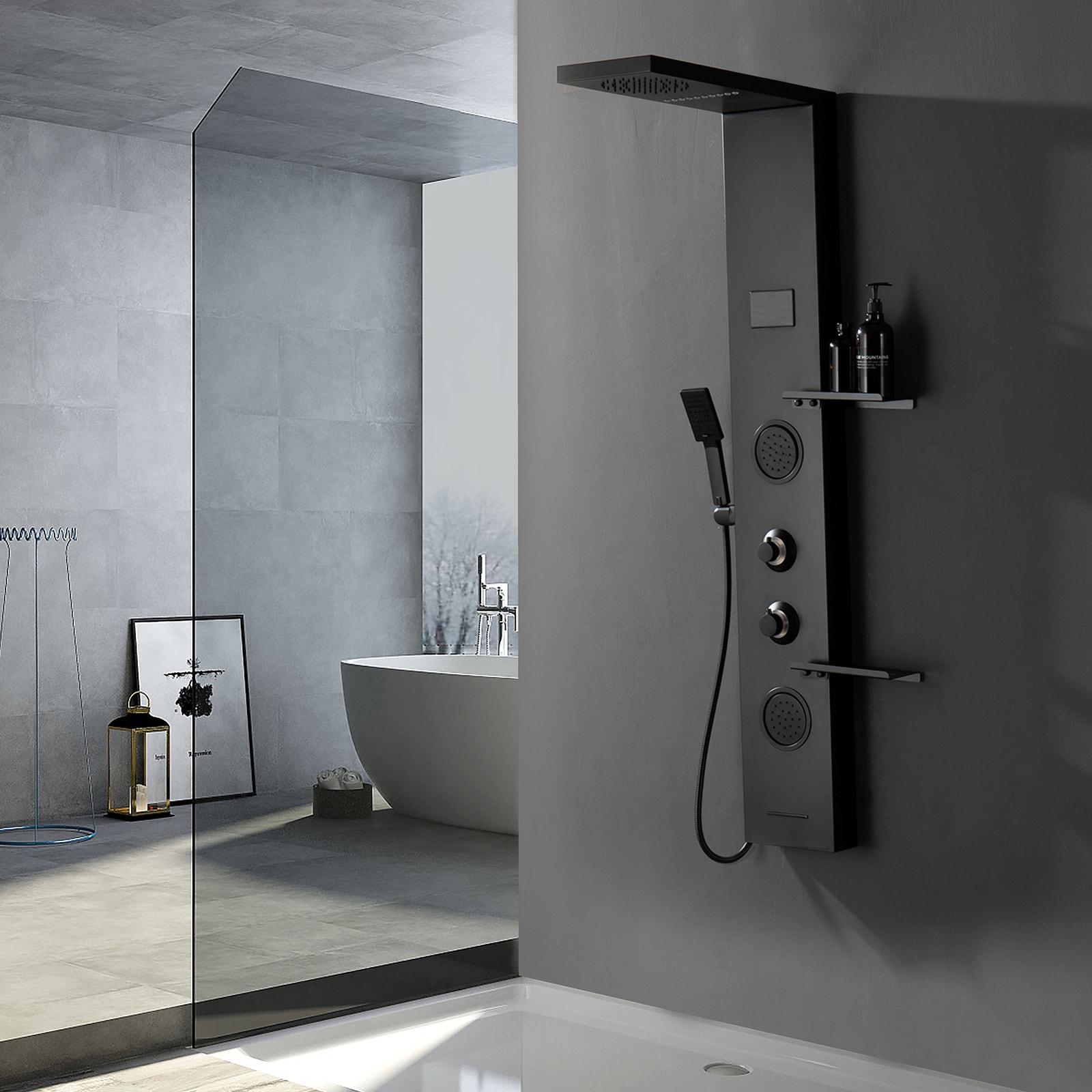 56.93'' Shower Panel with Fixed Shower Head