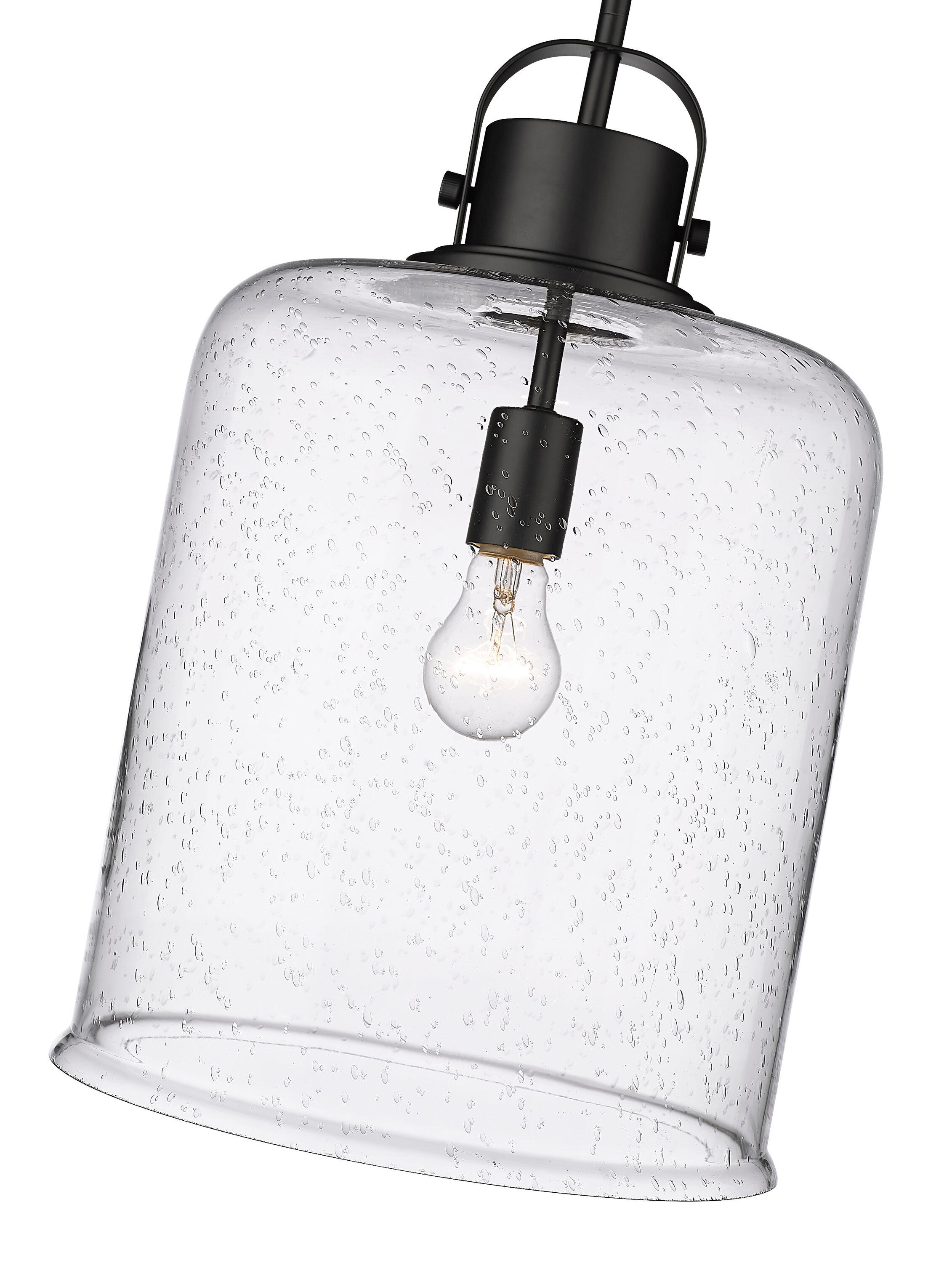 Z-Lite Kinsley 1 - Light Pendant in  Matte Black