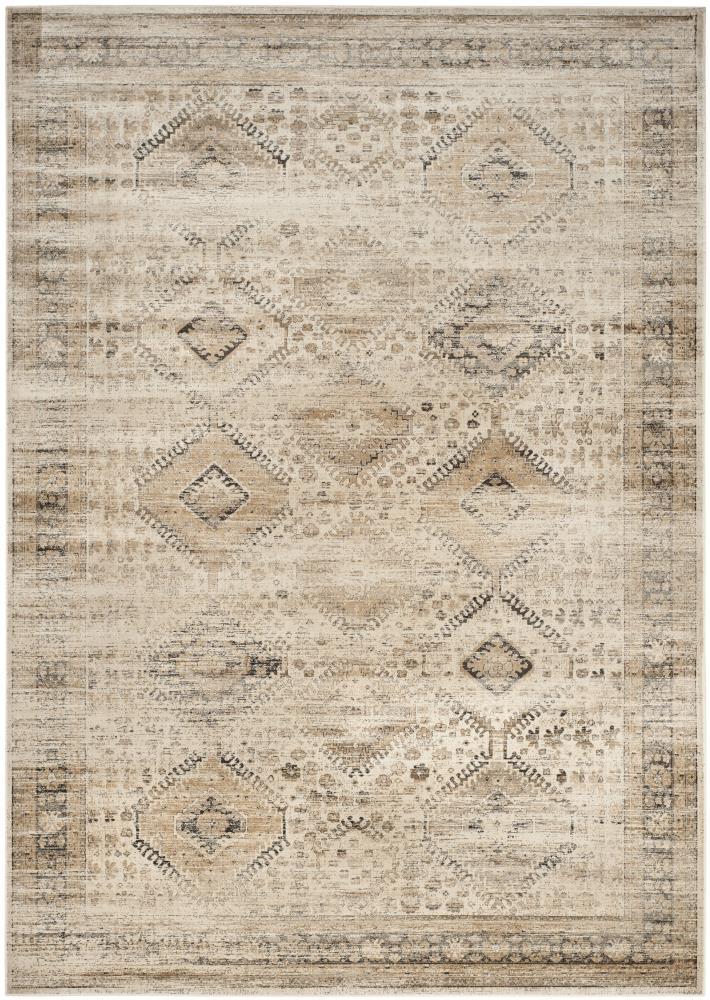 SAFAVIEH Vintage Shannen Traditional Area Rug, Stone, 6'7" x 9'2"