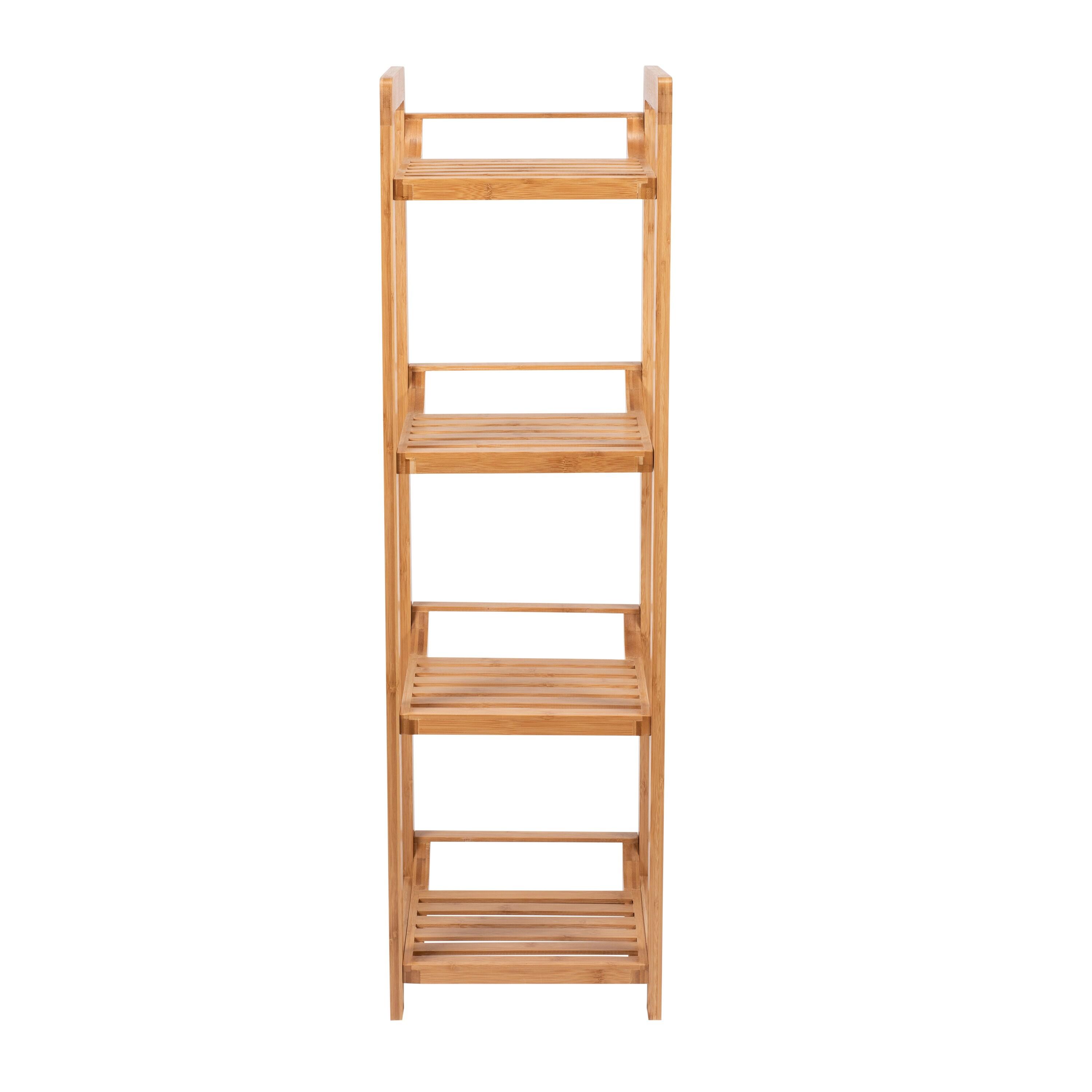 4 Tier Lohas Collection Tower Brown - Organize It All