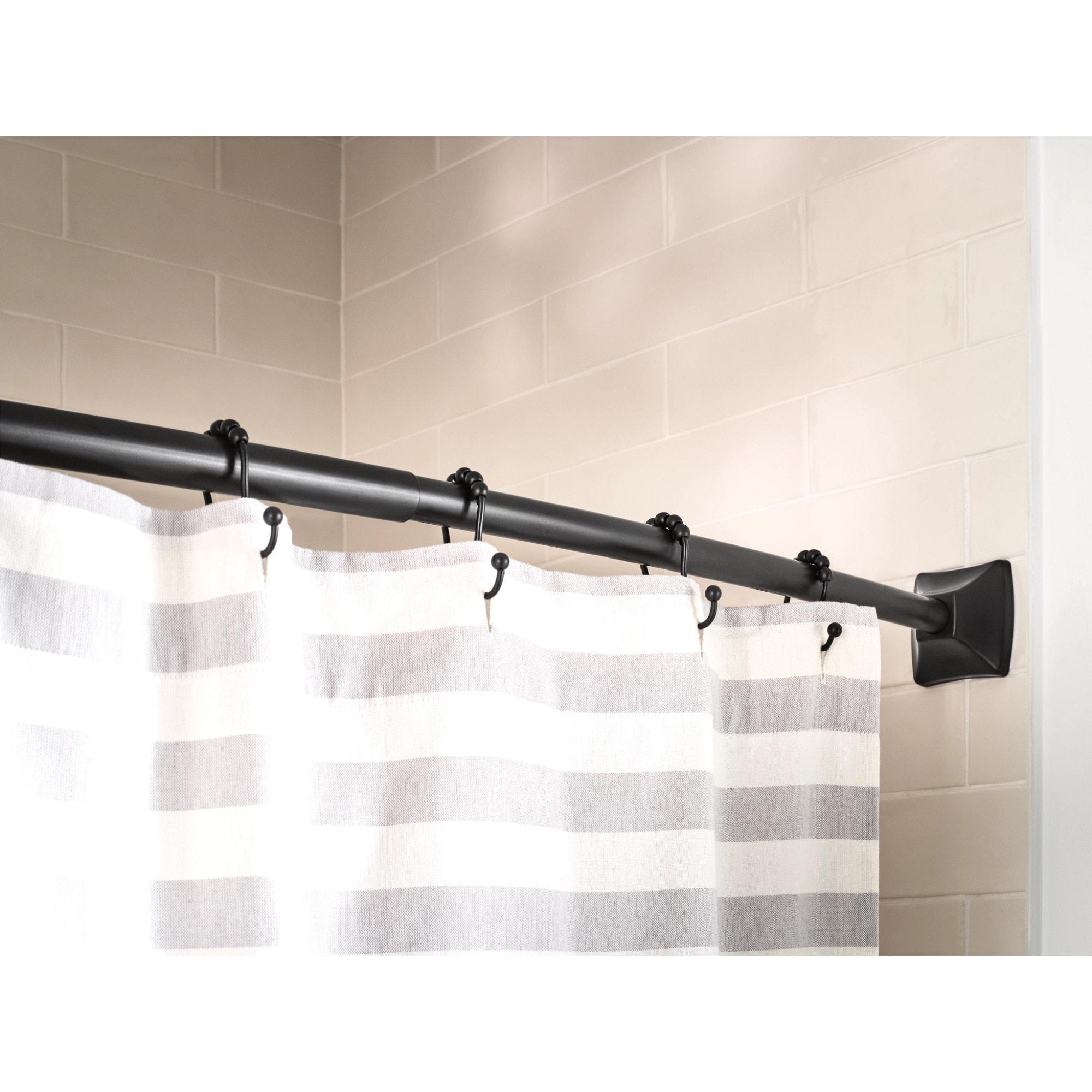 TRIVA Curved Fixed Shower Curtain Rod