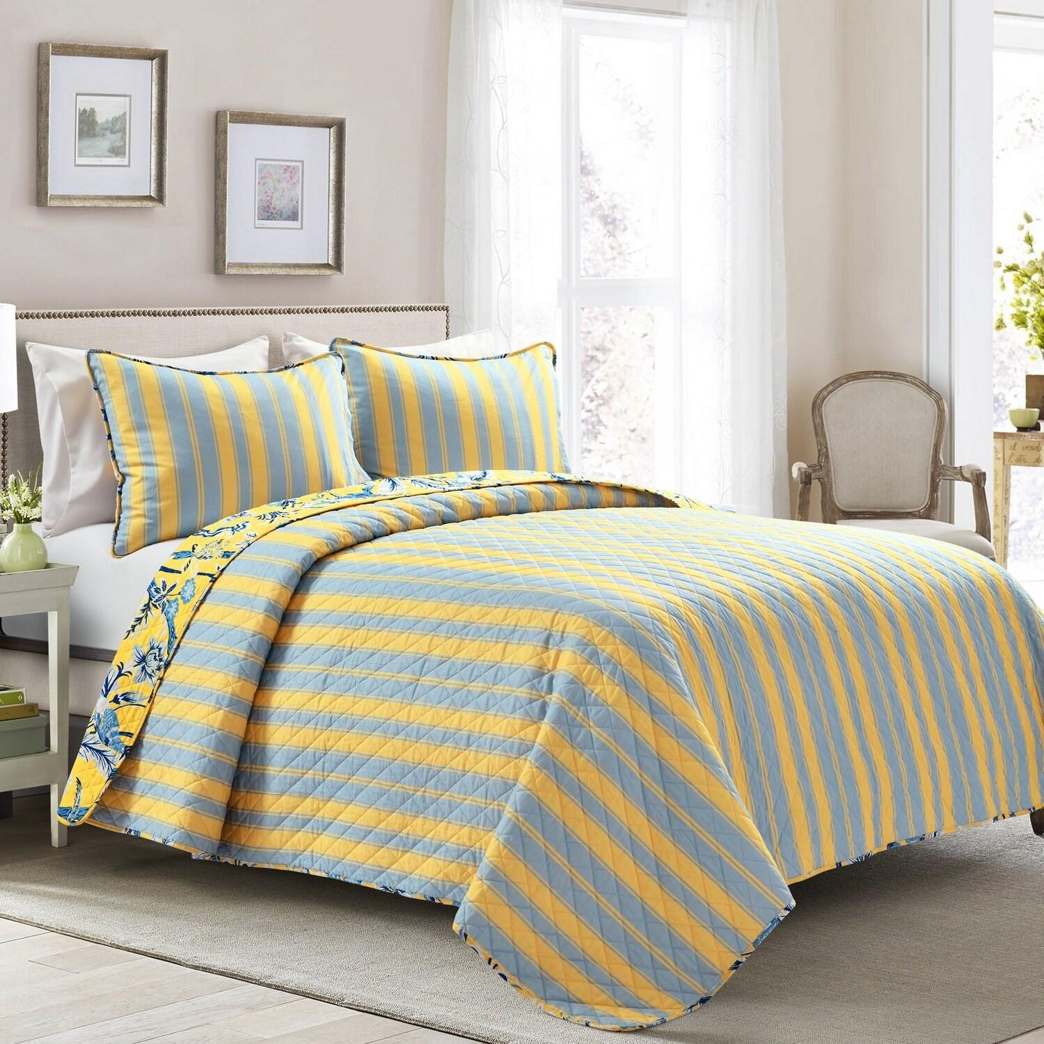 Lush Decor Dolores Reversible Quilt Set & Reviews | Wayfair