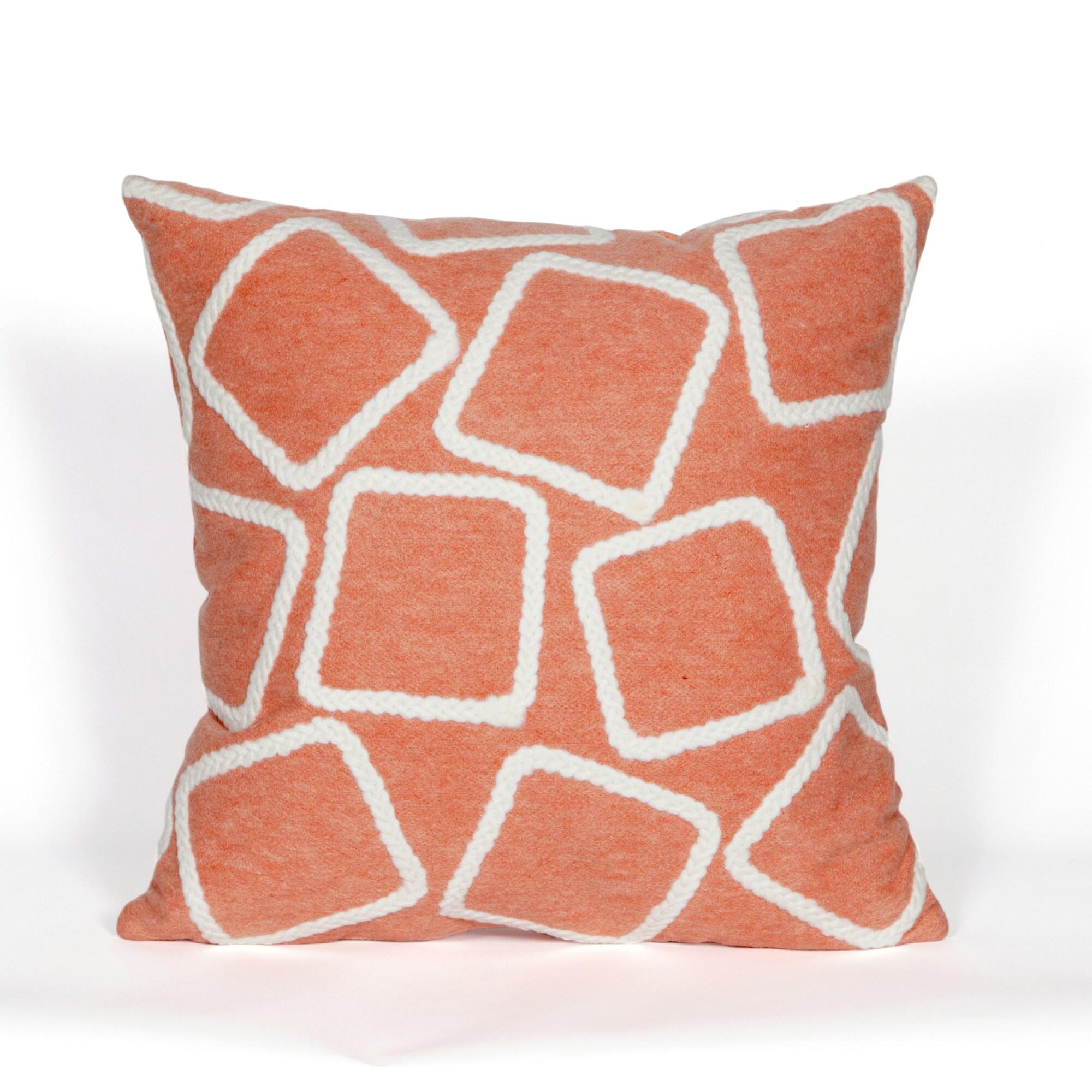 Oversize Shapes Pattern Indoor/Outdoor Throw Pillow - Liora Manne