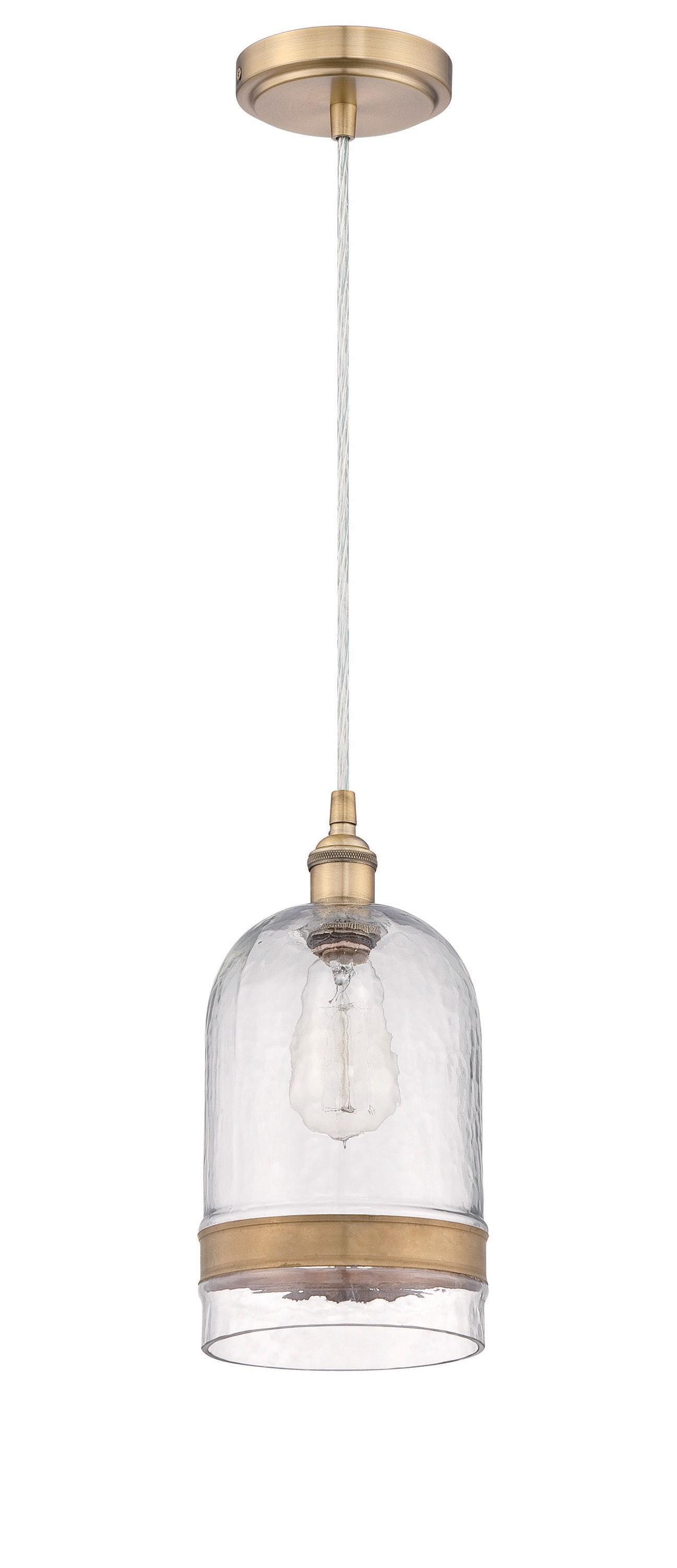1 - Light Antique Copper Single Pendant