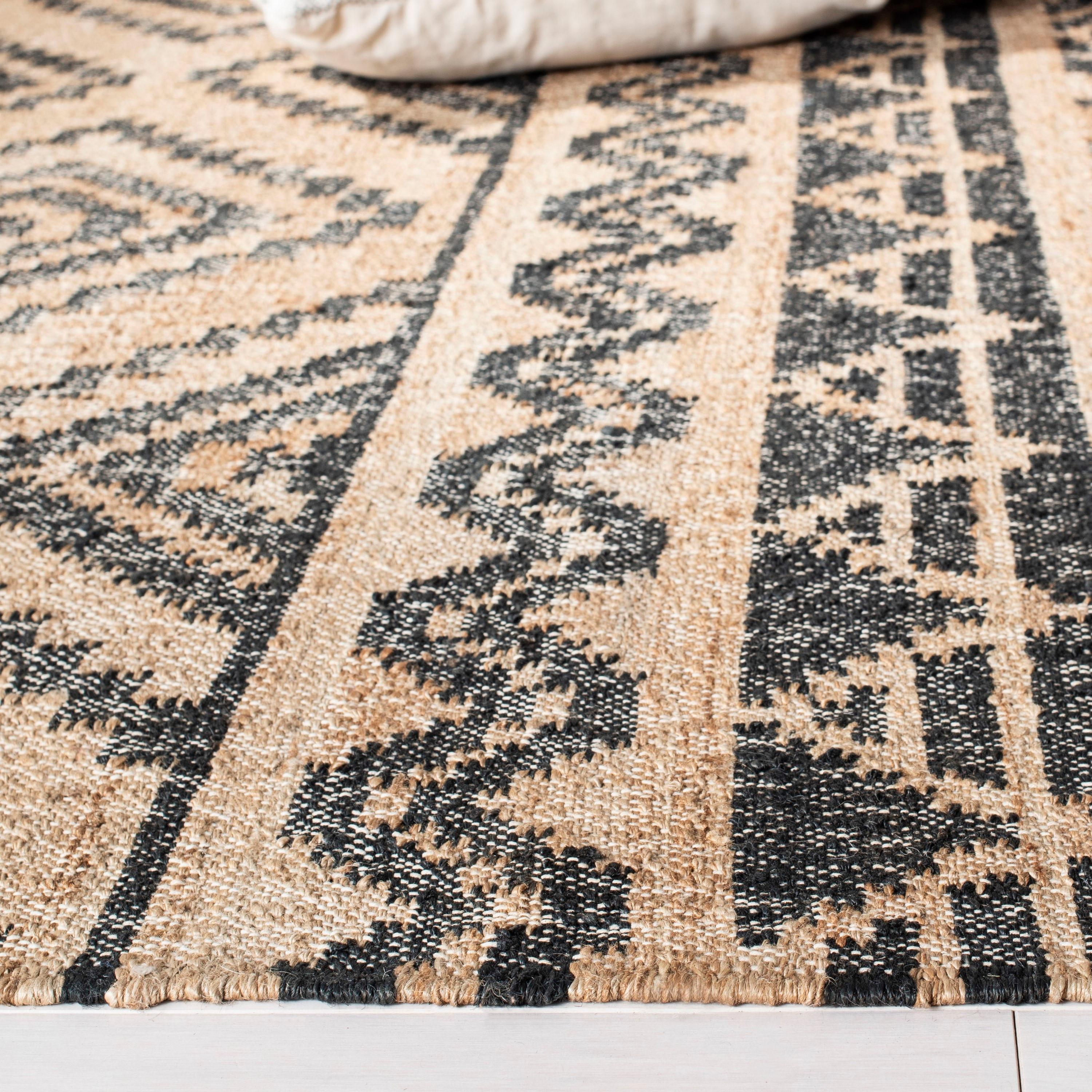 Union Rustic Haywa Hand Loomed Jute, Cotton Southwestern Rug