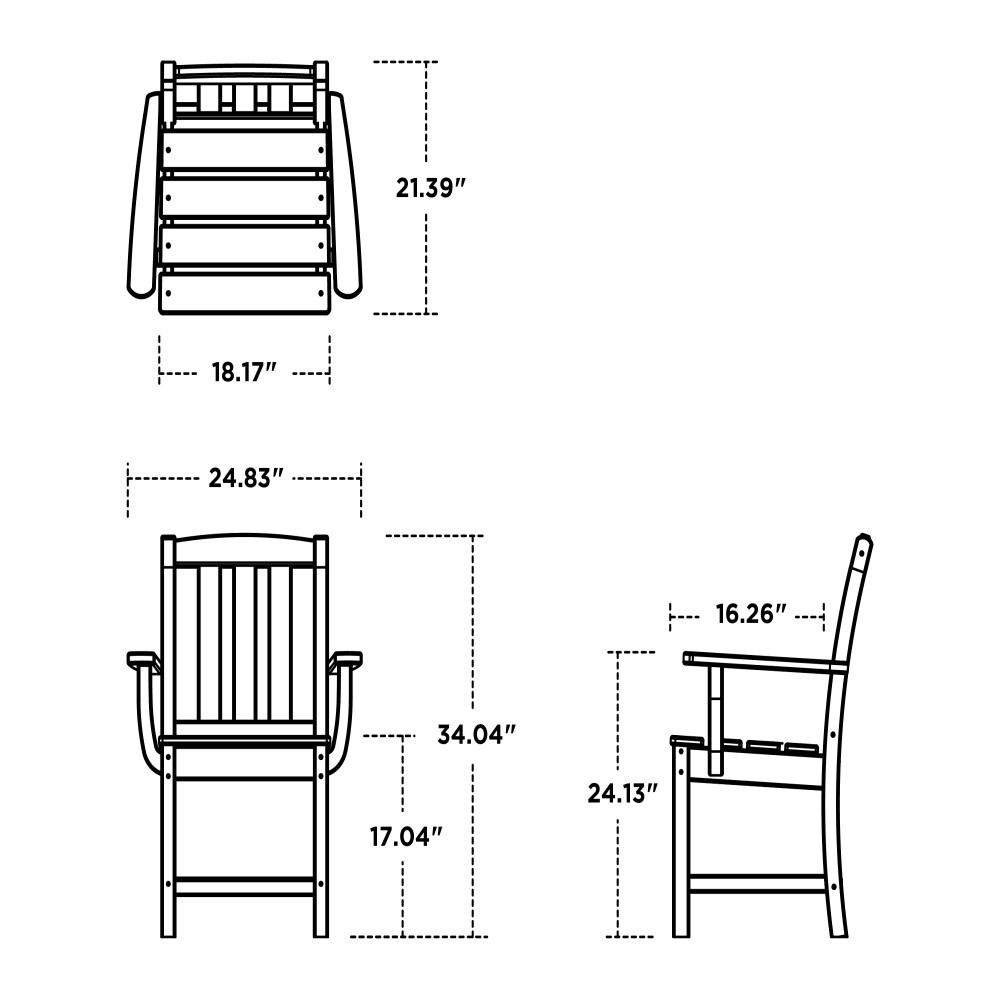 Cape Cod Dining Arm Chair