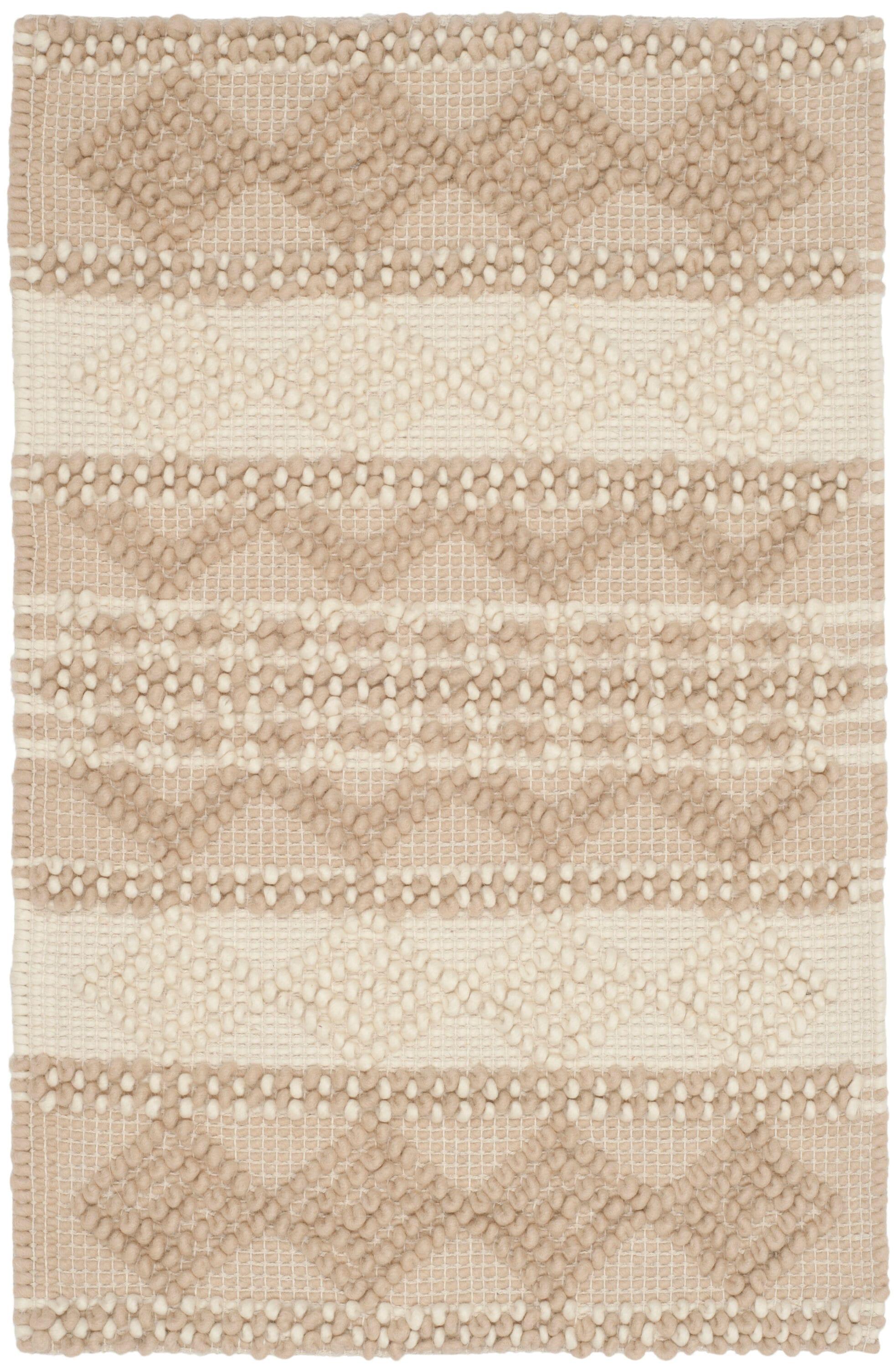 Natura NAT102 Hand Woven Indoor Accent Rug - Beige/Ivory - 2'x3' - Safavieh.