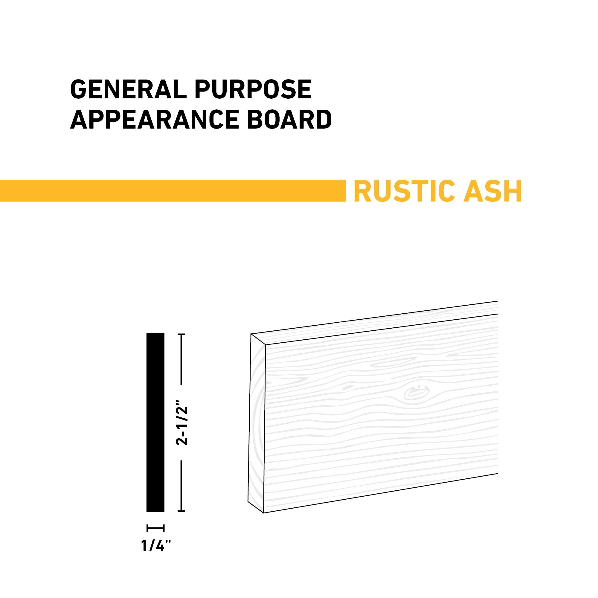 Ornamental Mouldings Unfinished Wood Board