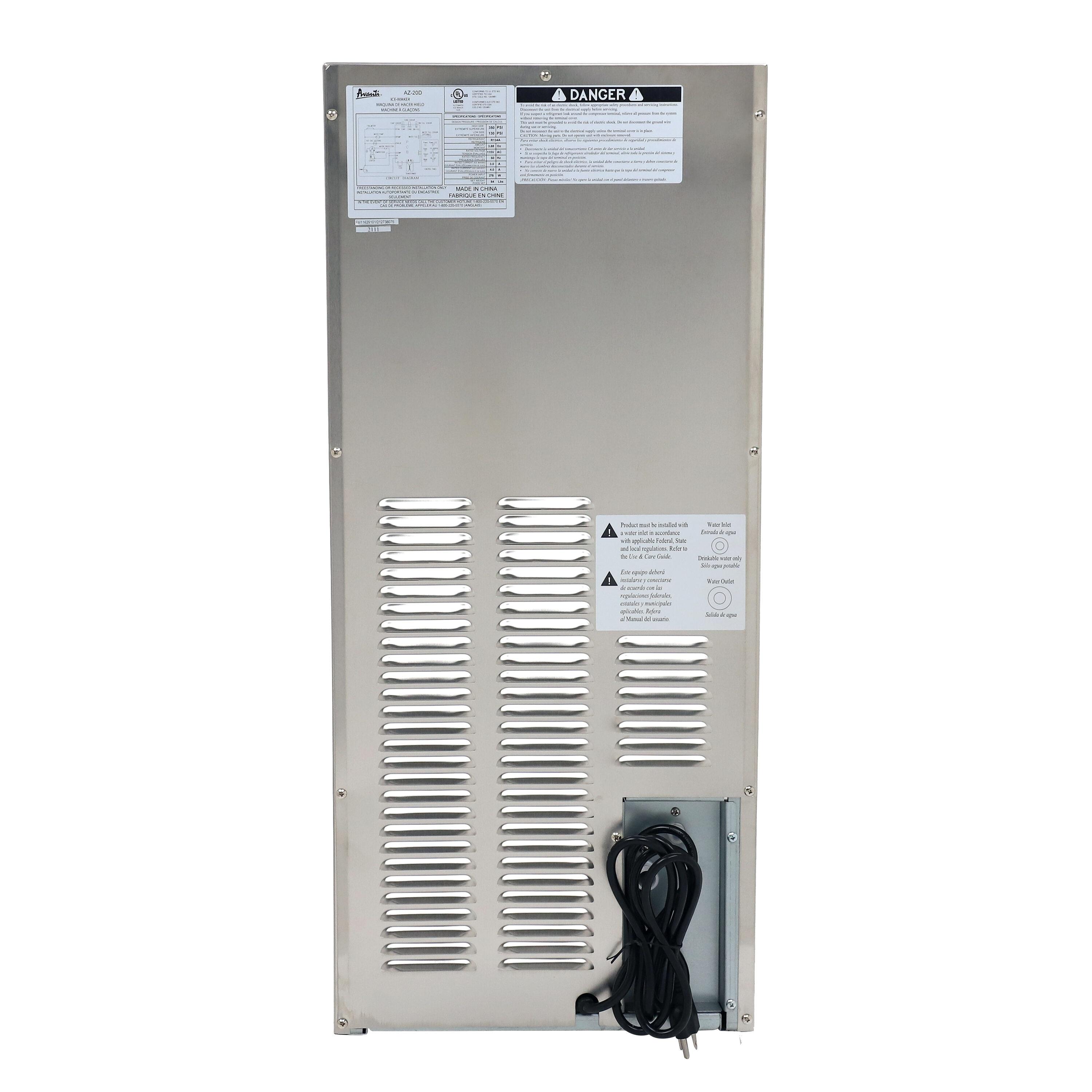 Avanti Products Avanti ELITE Series Outdoor Built-In Ice Maker