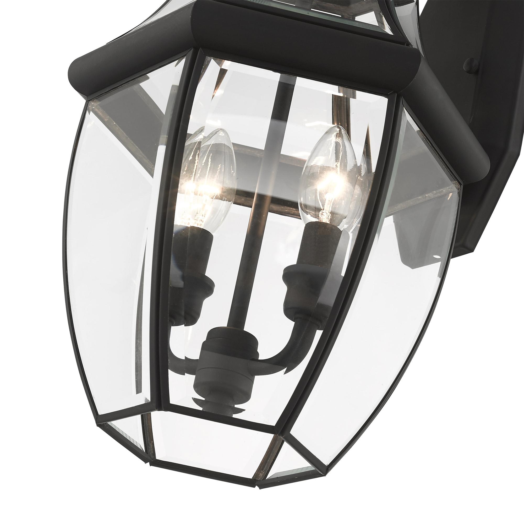 Livex Lighting Monterey 2 - Light Wall Light in  Black