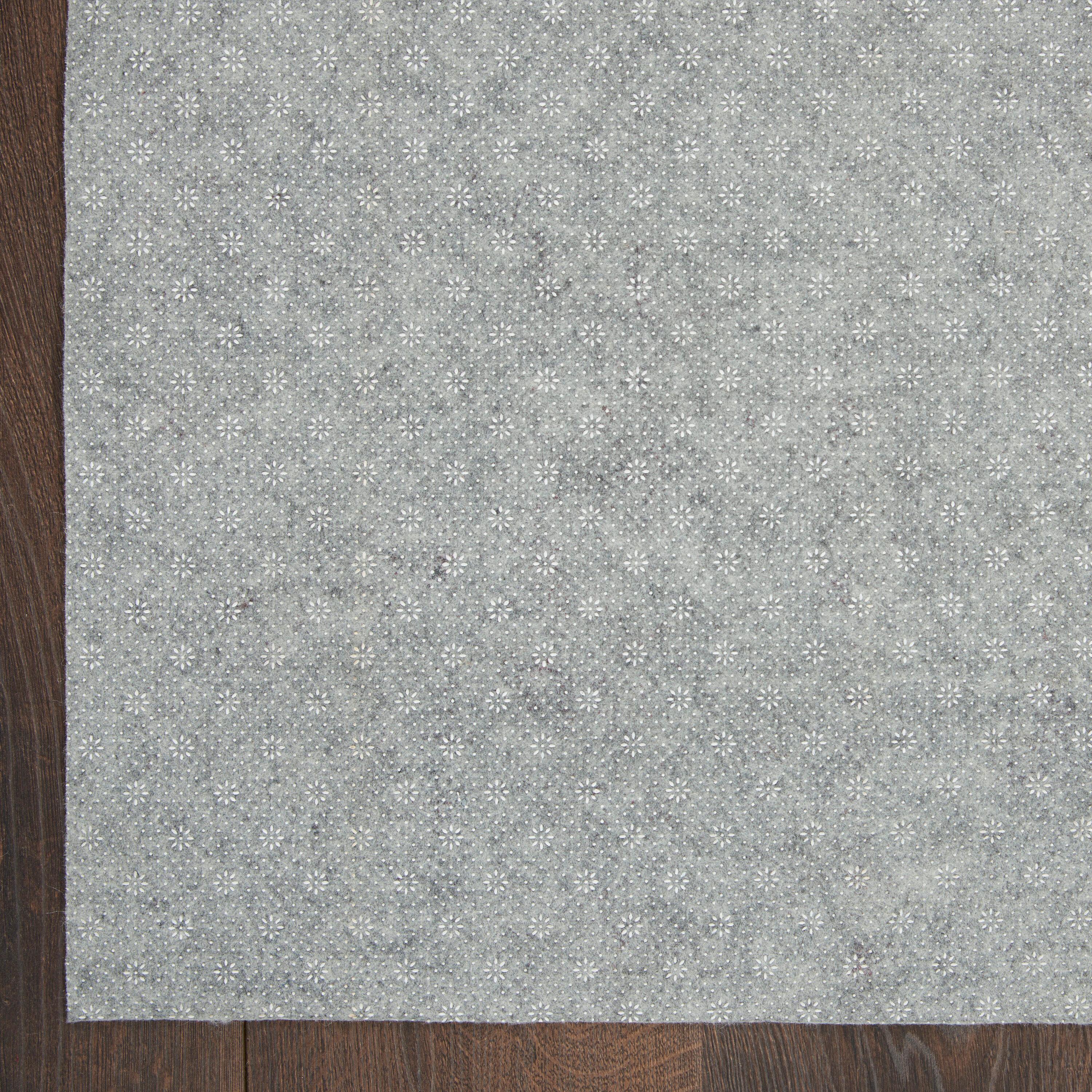 Nourison Rug-Loc Dual Sided Grey Rug Pad BR21 Grey 9'6" x 13'6"