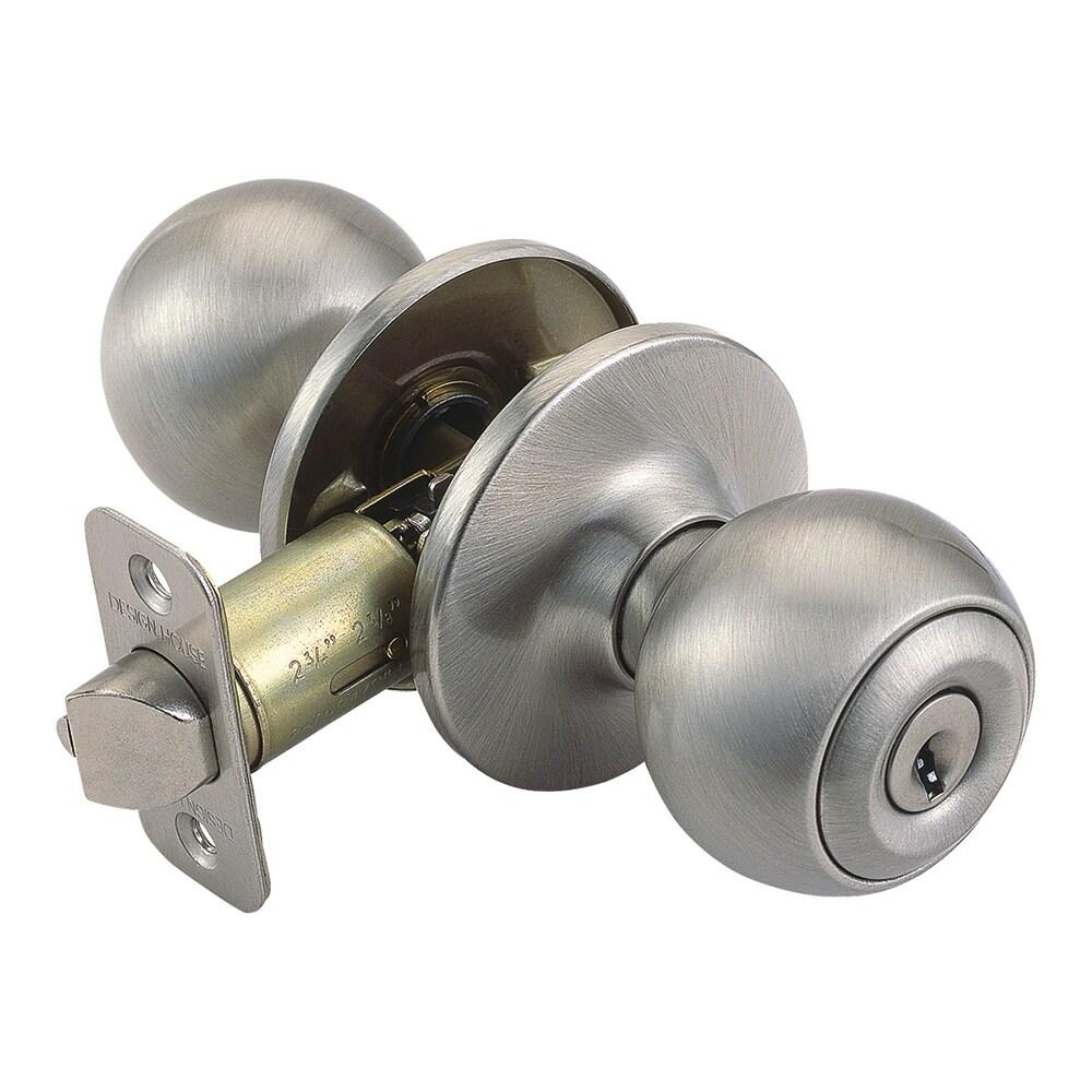 Ball Keyed Entry Door Knob