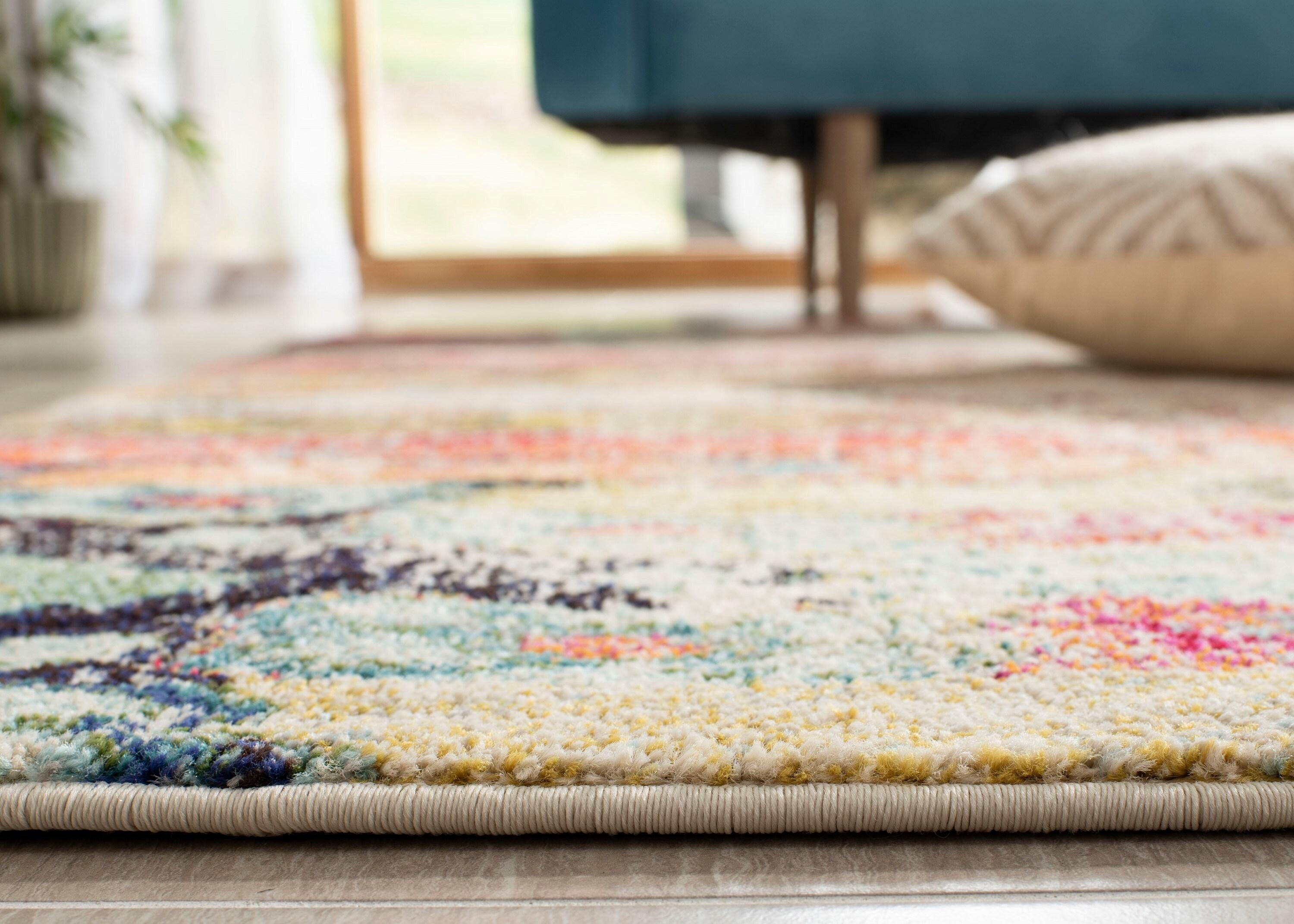 Monaco MNC222 Power Loomed Indoor Area Rug - Multi - 9'x12' - Safavieh