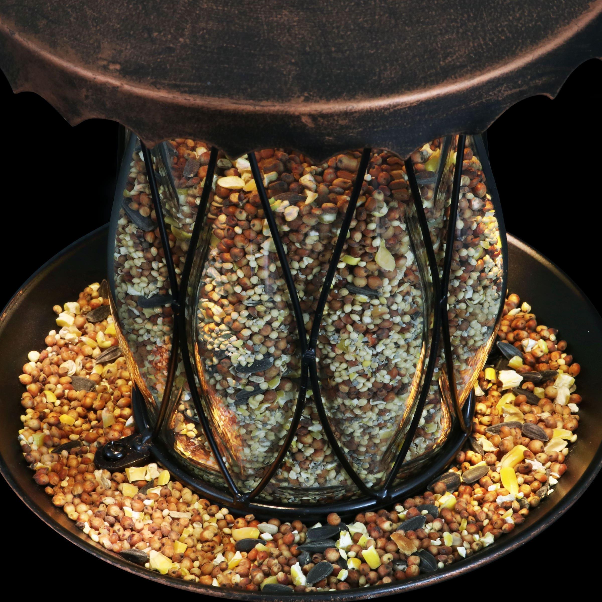 Metal Hanging Decorative Bird Feeder