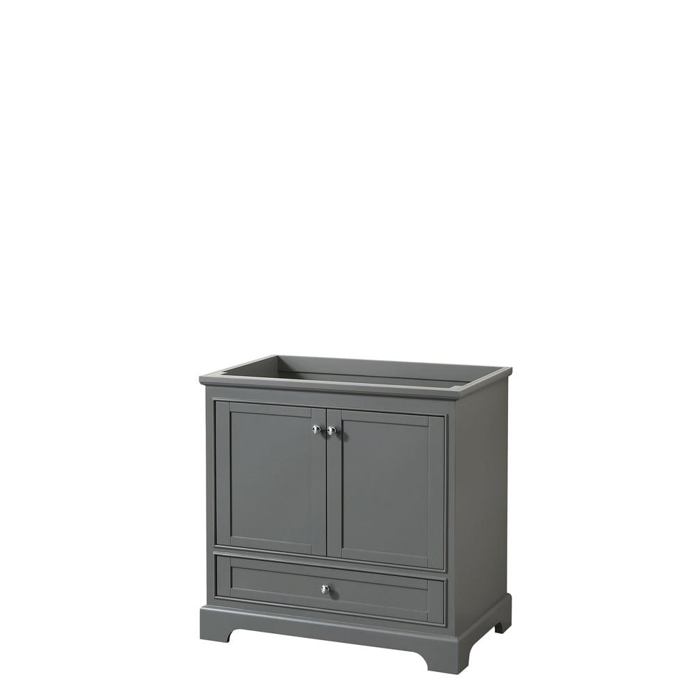 Wyndham Collection Deborah 35" Single Bathroom Vanity Base Only