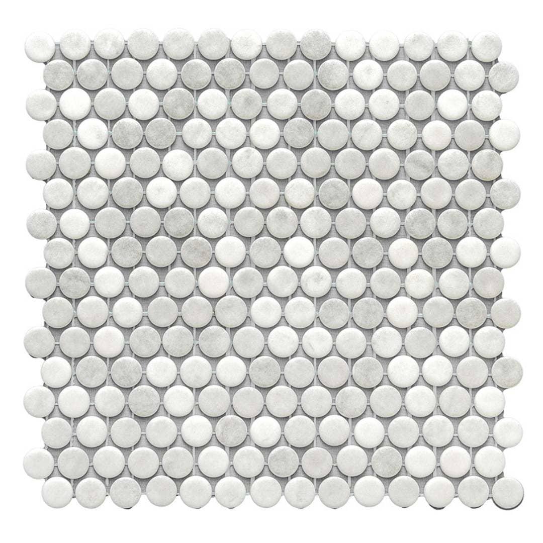 Eterna Penny 12"x12" Recycled Glass Mosaic Tile