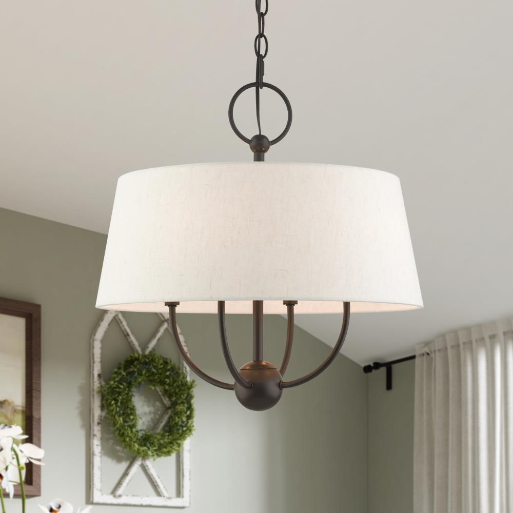 Livex Lighting Cartwright 4 - Light Pendant in  English Bronze