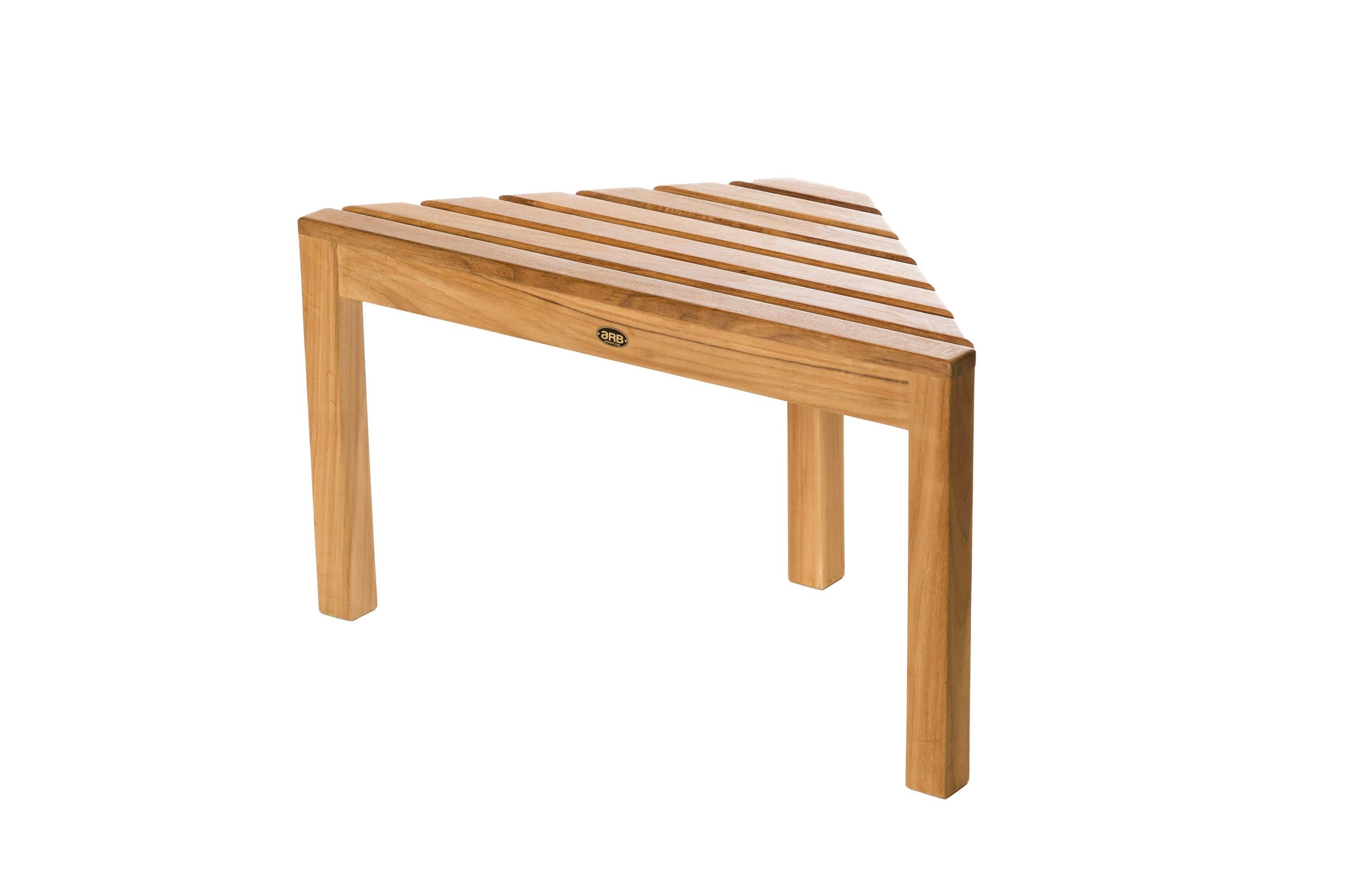 31.5'' W Teak Shower Bench