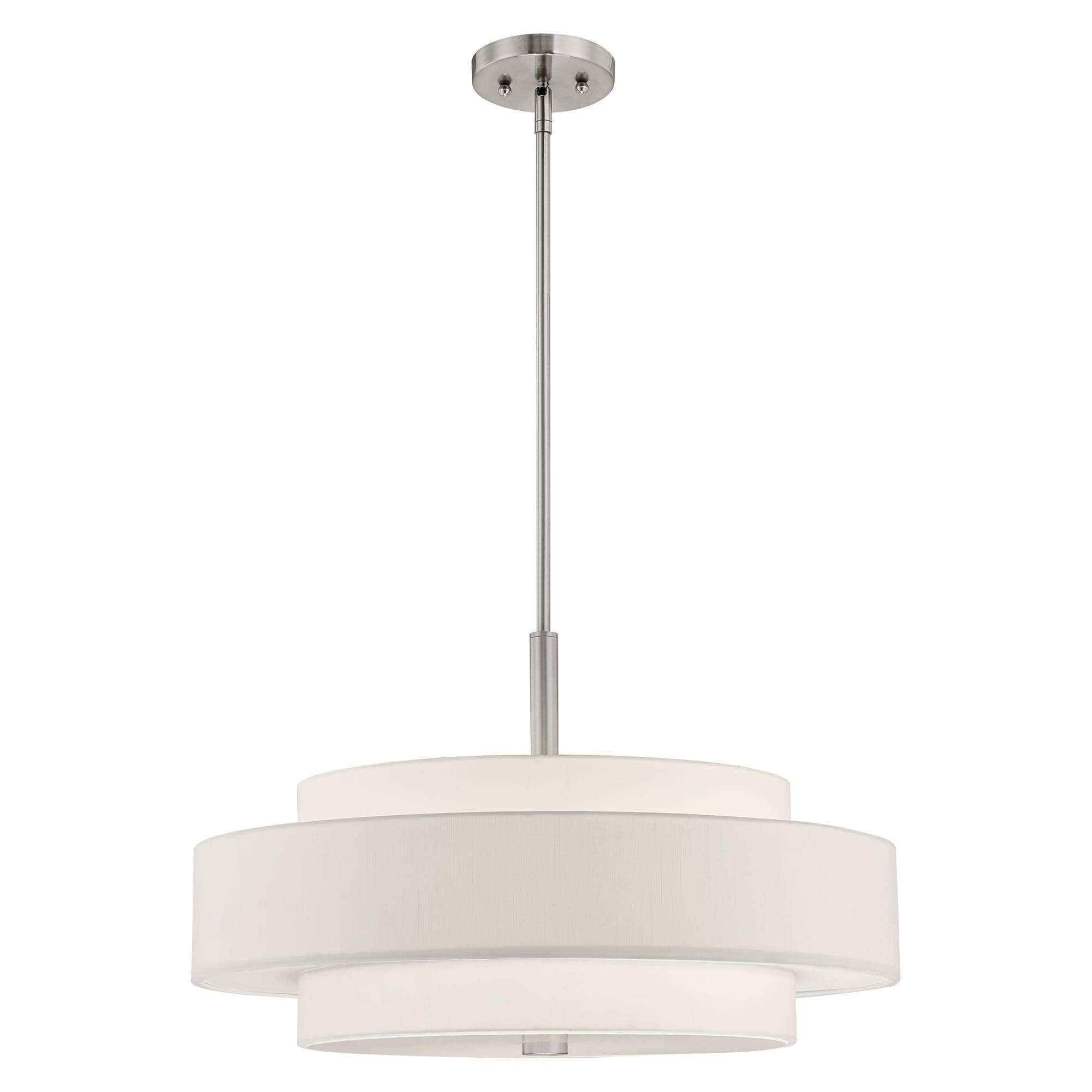 Livex Lighting Meridian 5 - Light Pendant in  Brushed Nickel