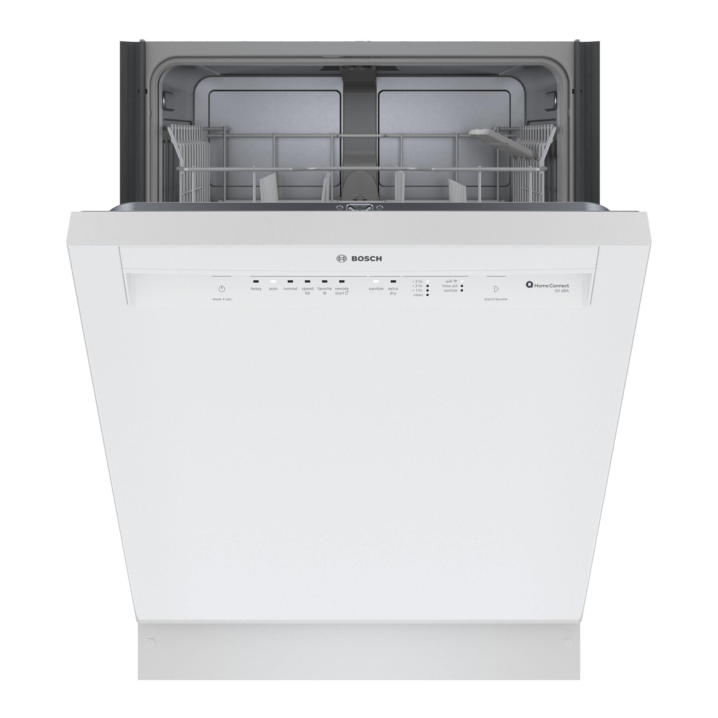 100 Series 24" Front Control Built-In Dishwasher with Hybrid Tub