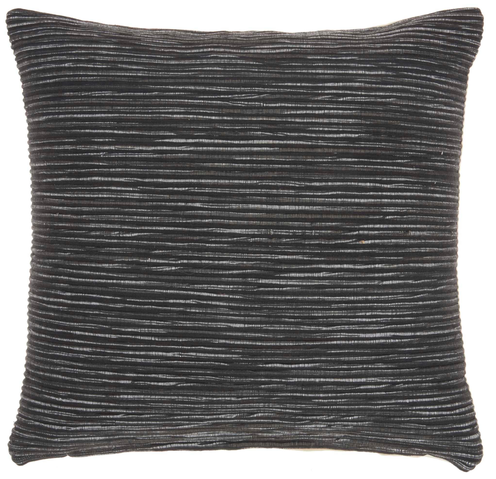 Nourison Life Styles Charcoal Decorative Throw Pillow , 18"X18"